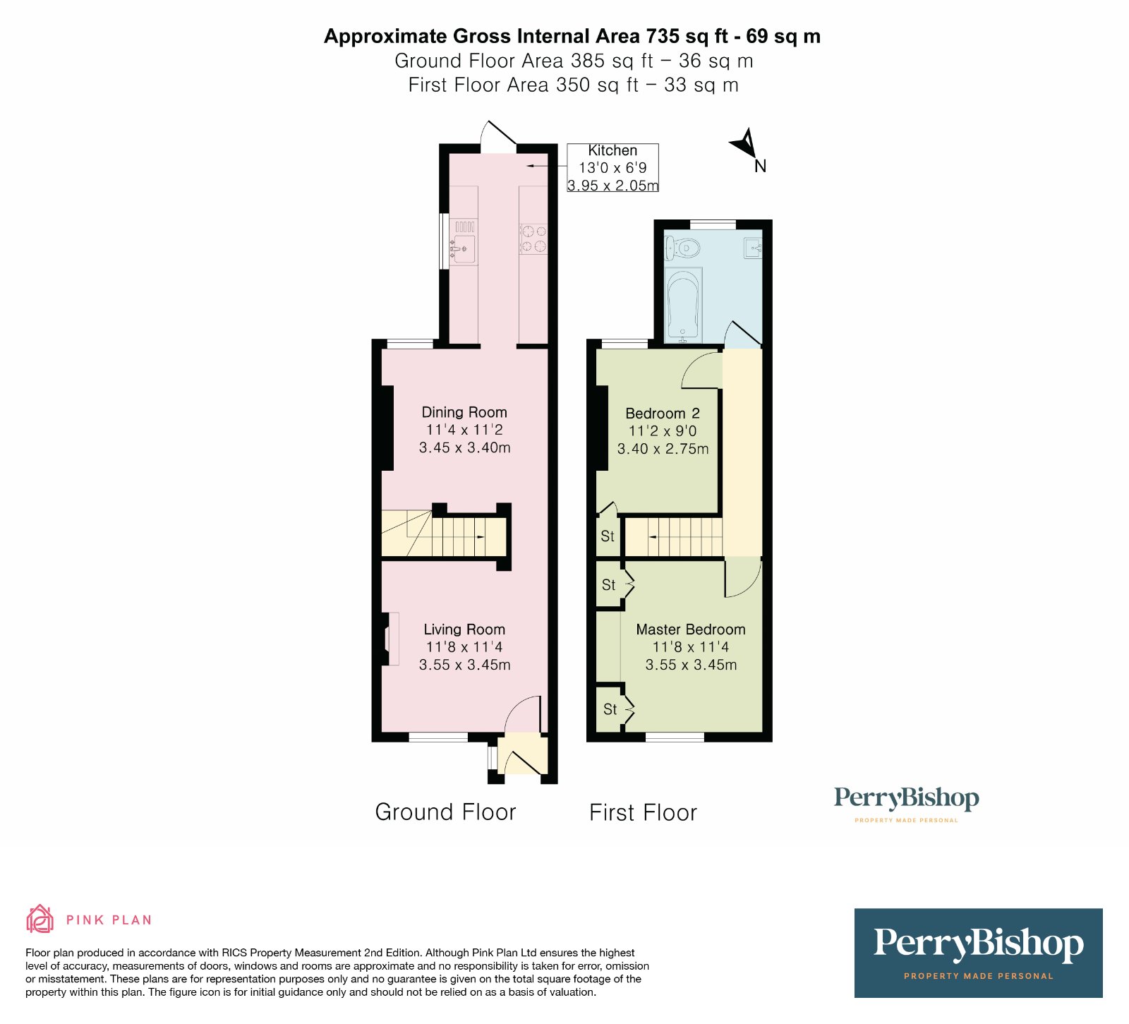 2 Nursery Cottages,, Queen Street, Gloucestershire floorplan