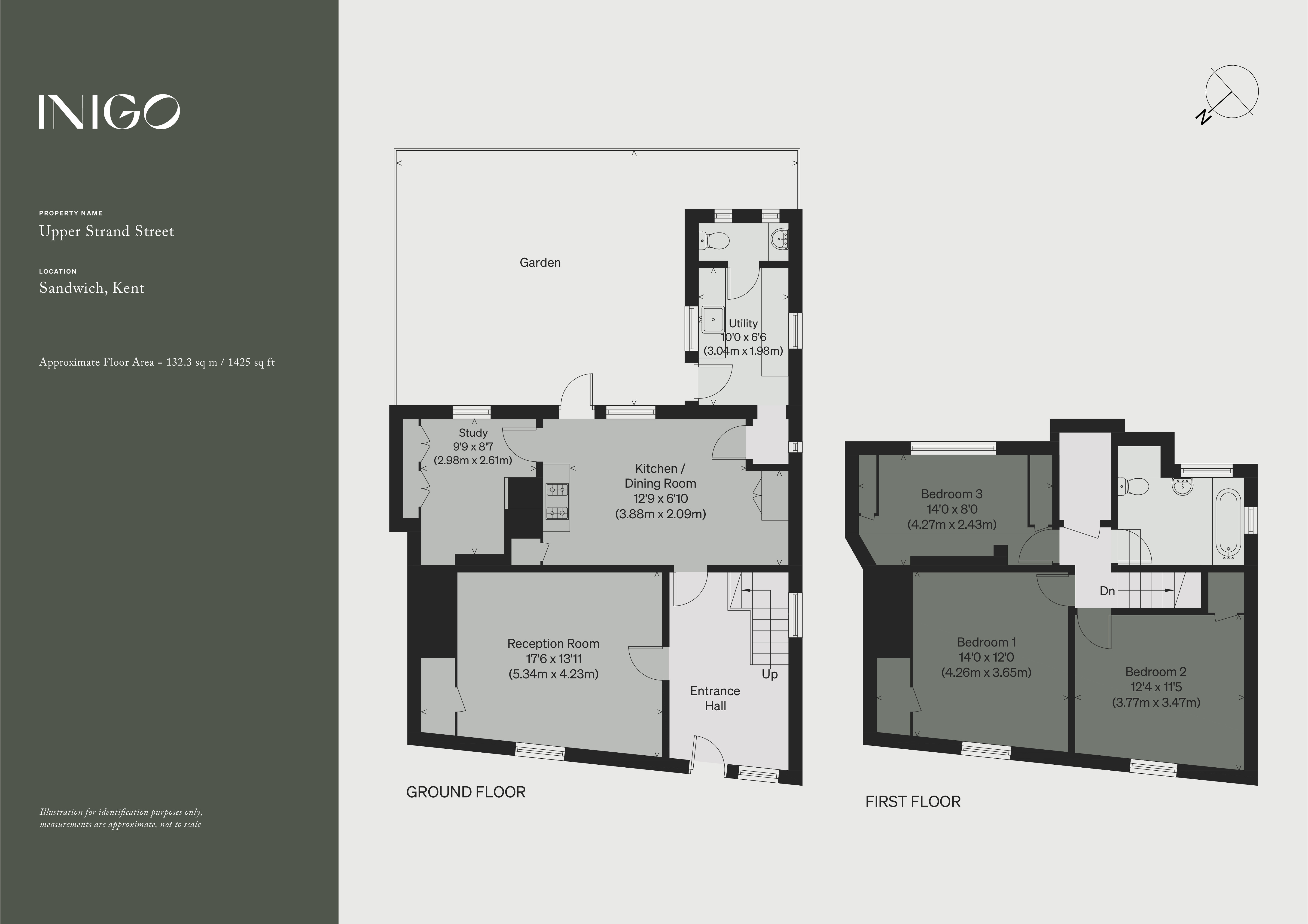 17, Upper Strand Street, Sandwich floorplan