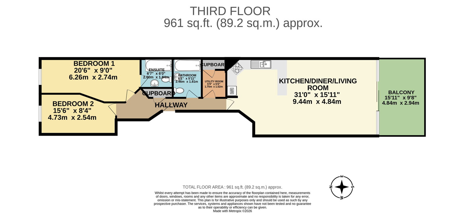 Discovery Wharf, 15,Flat 36, North Quay, Plymouth floorplan