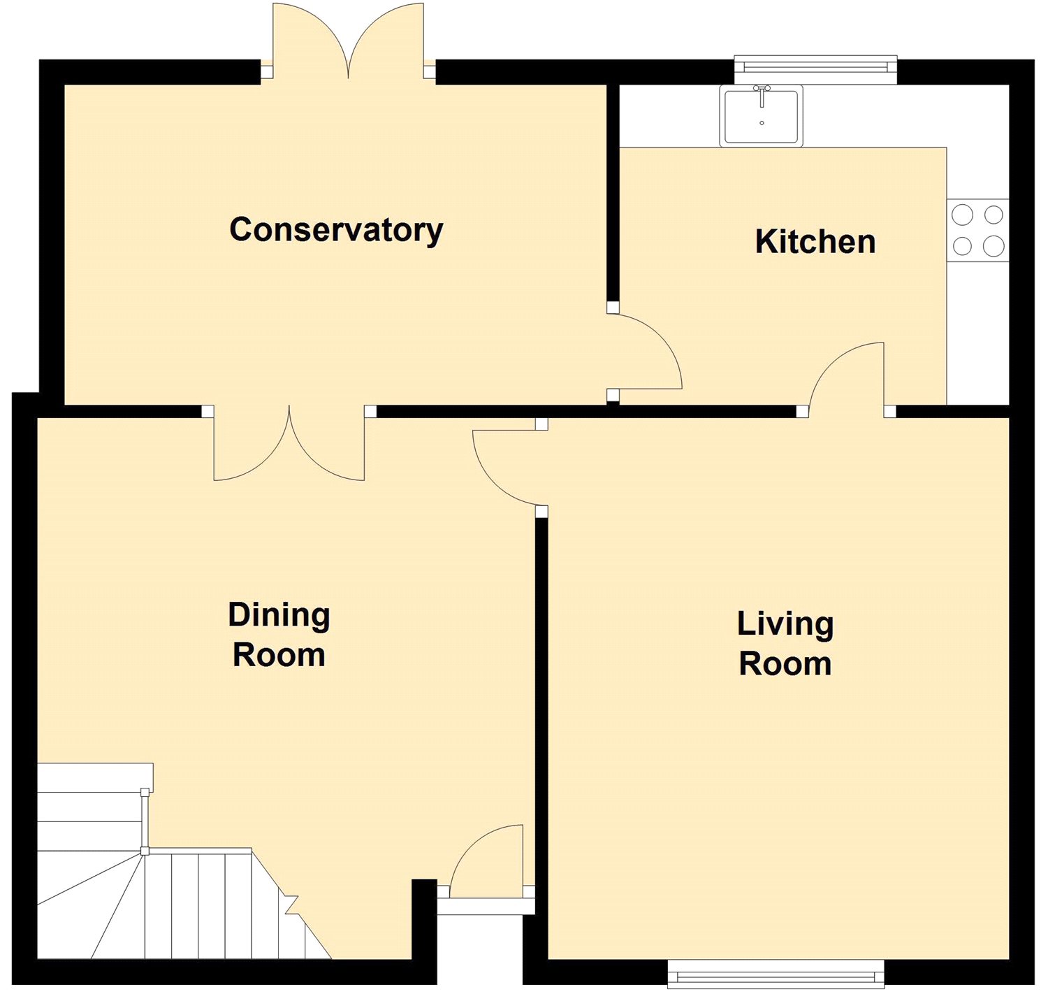 3 Bedrooms Semi-detached house for sale in Main Street, Horsley Woodhouse, Ilkeston DE7