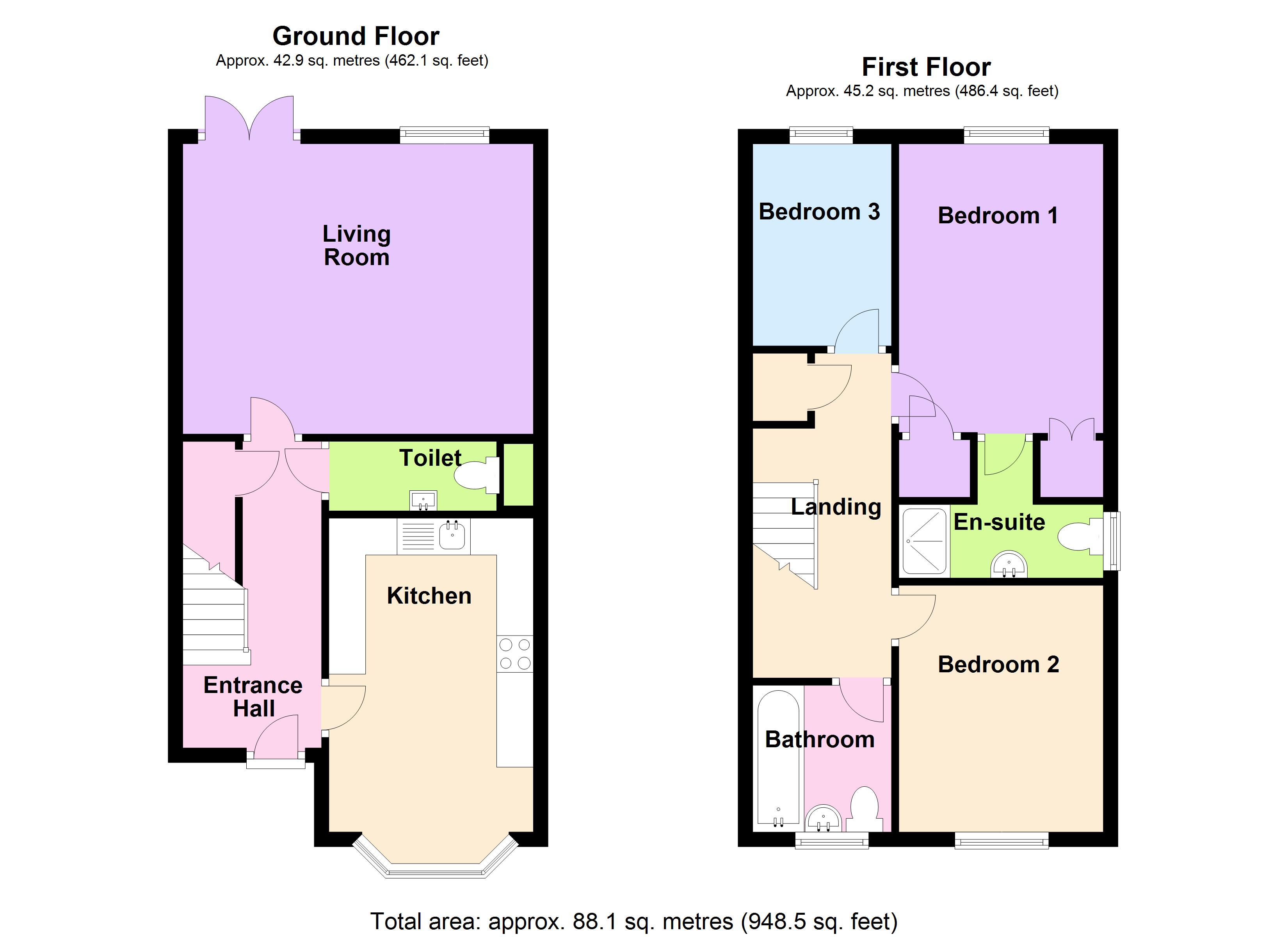 3 Bedrooms Semi-detached house for sale in Reson Way, Hemel Hempstead, Hertfordshire HP1