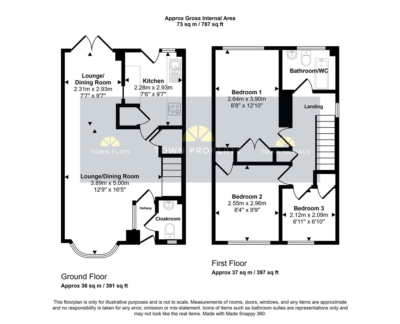 20, Upper Avenue, Eastbourne floorplan