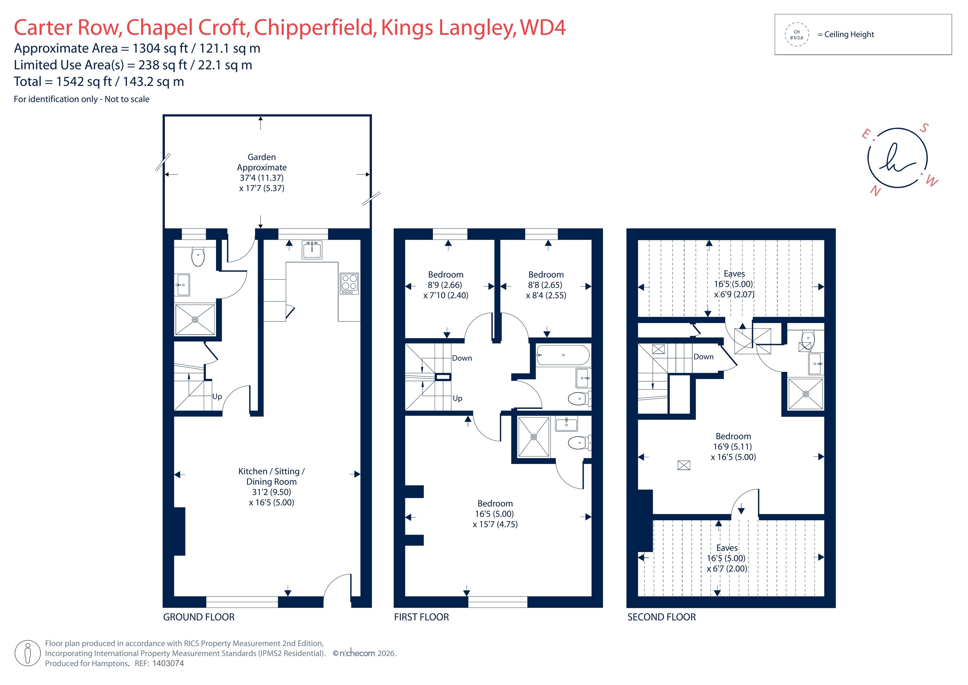 Chapel Croft, Kings Langley floorplan
