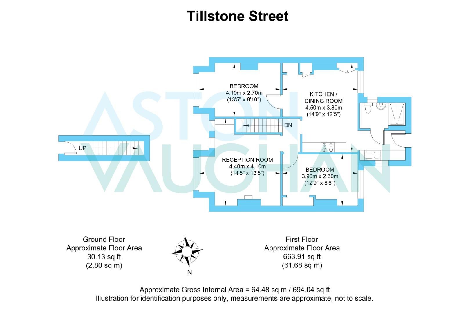 47, Tillstone Street, Brighton floorplan
