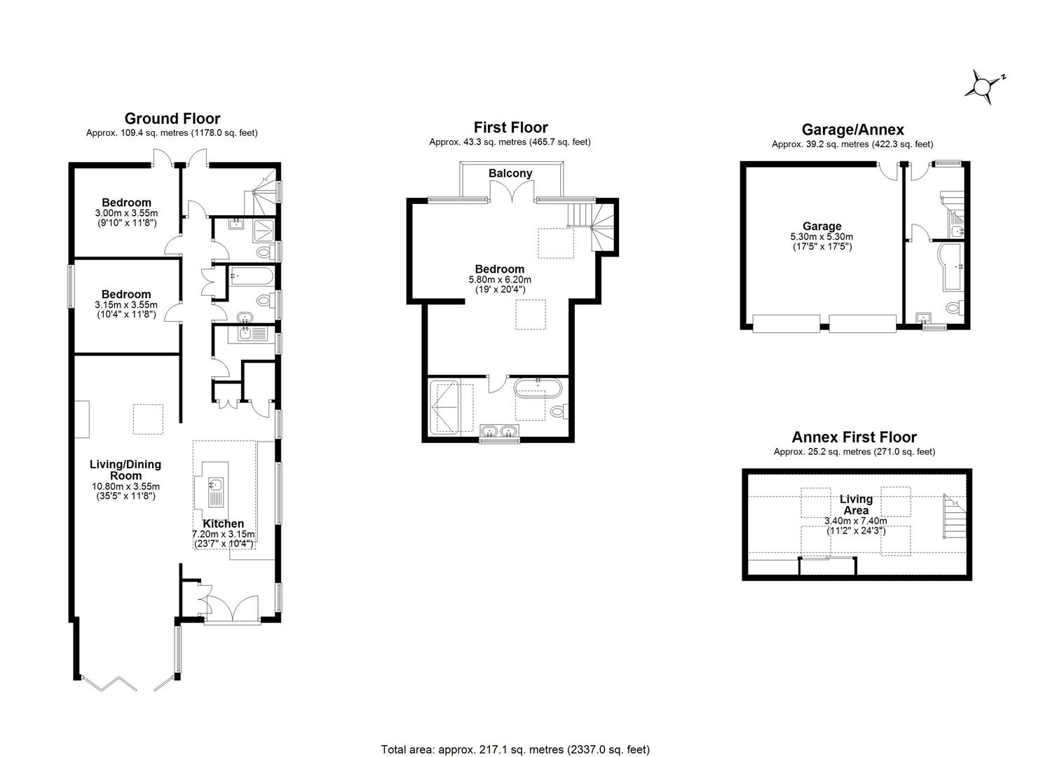 Rowtown, Addlestone KT15, 4 bedroom detached bungalow for sale