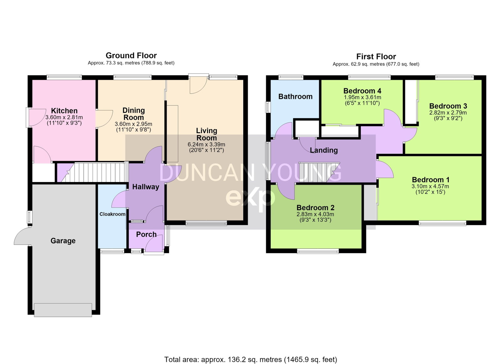 Perry Road, St. Neots floorplan