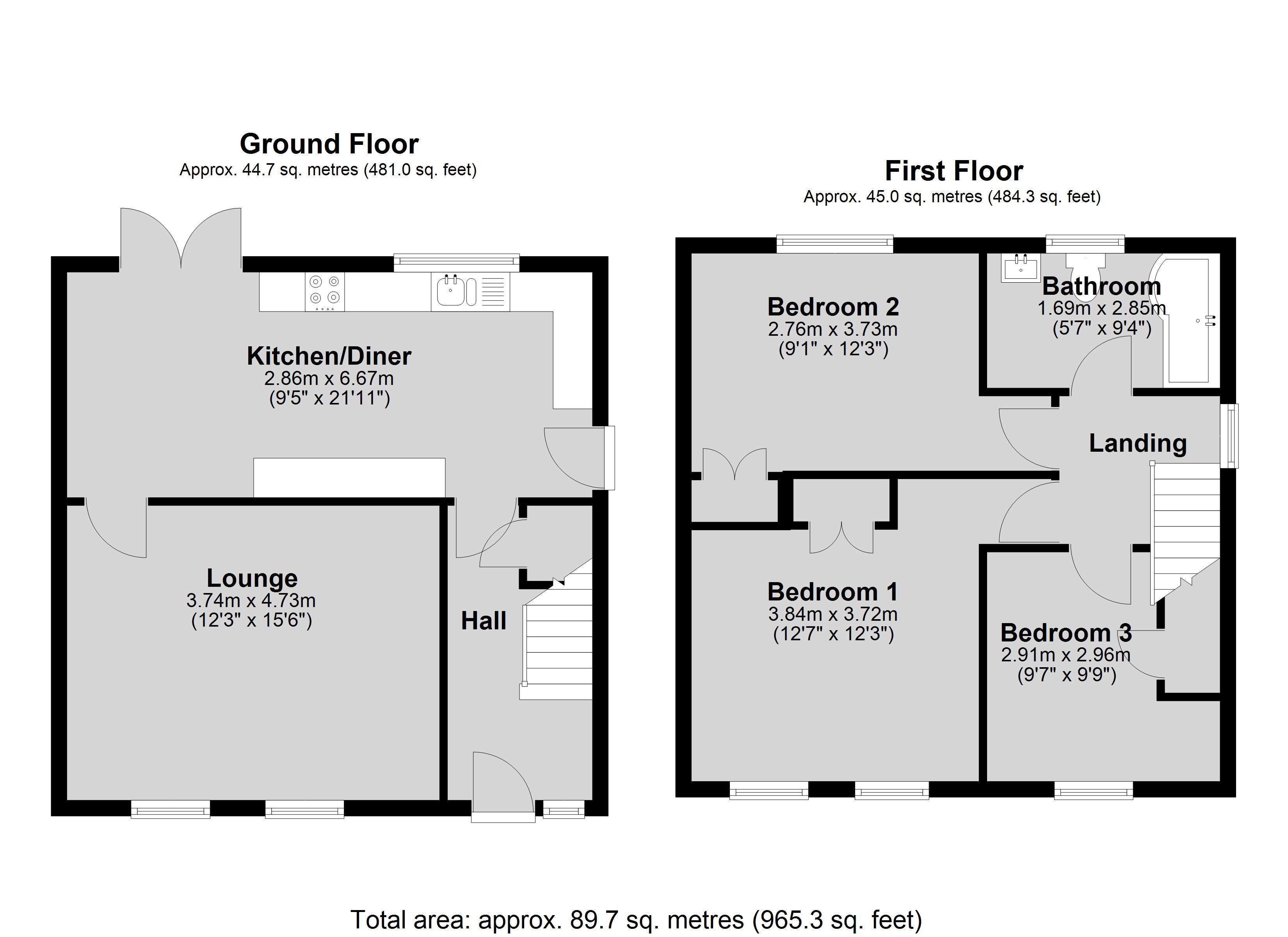 2, The Close, Lincoln floorplan