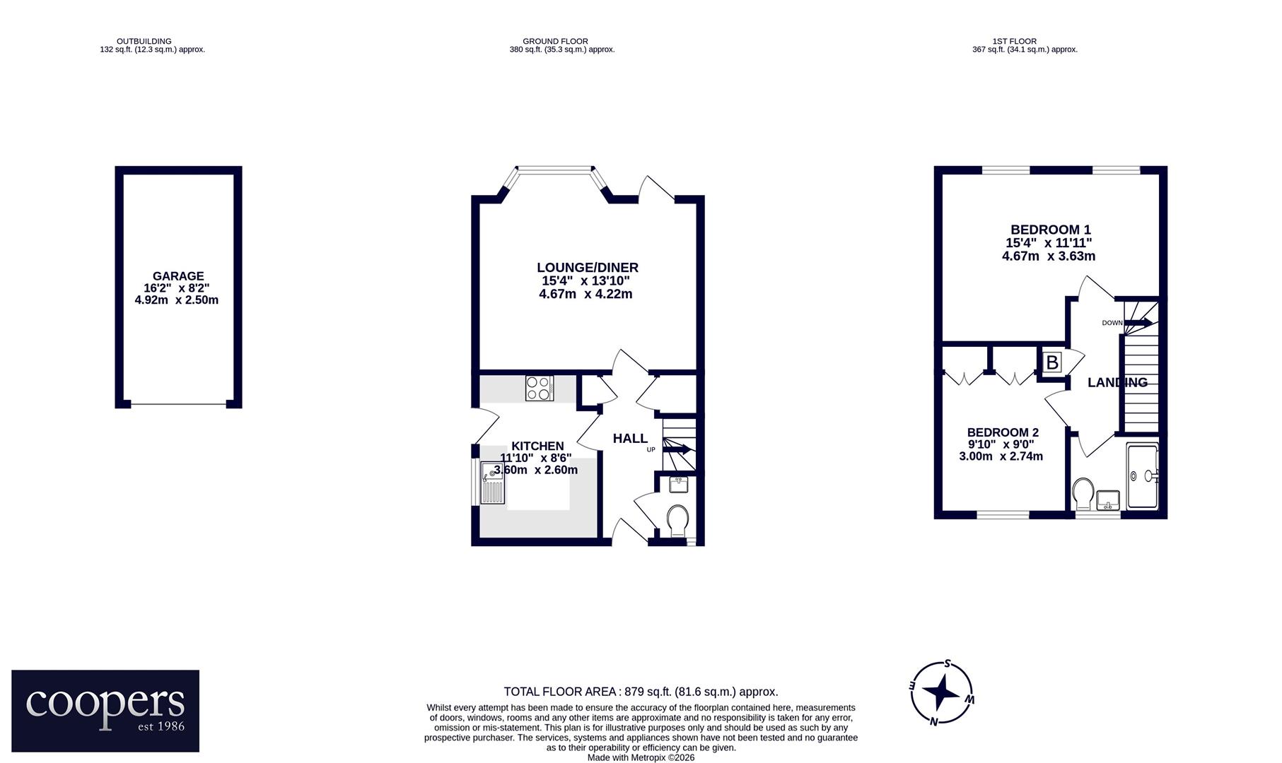 40, The Sigers, Eastcote floorplan