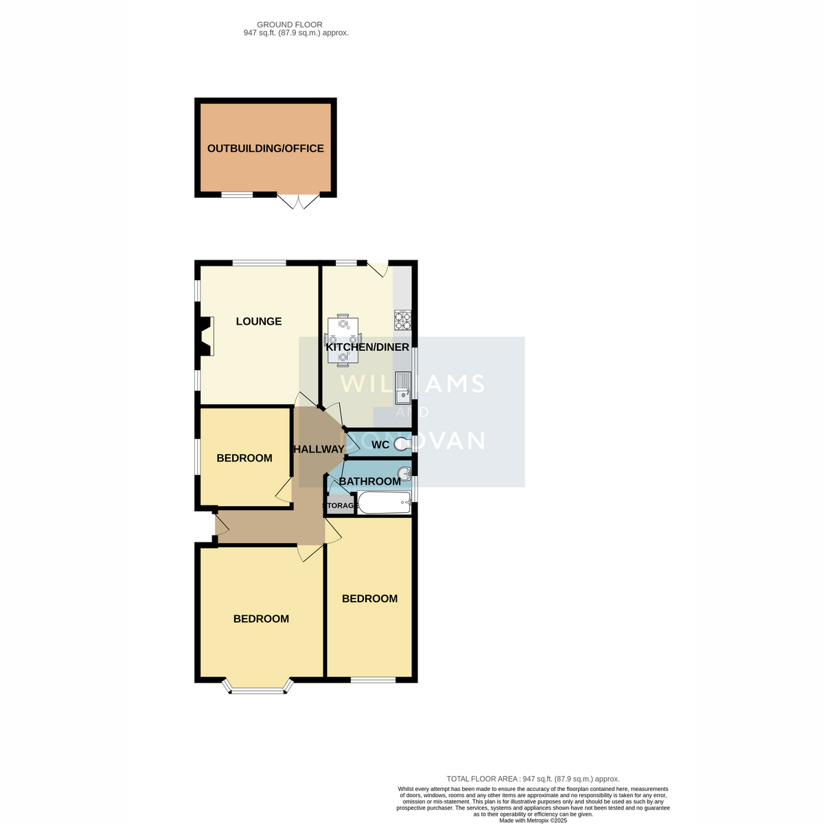 39, South View Road, Essex floorplan