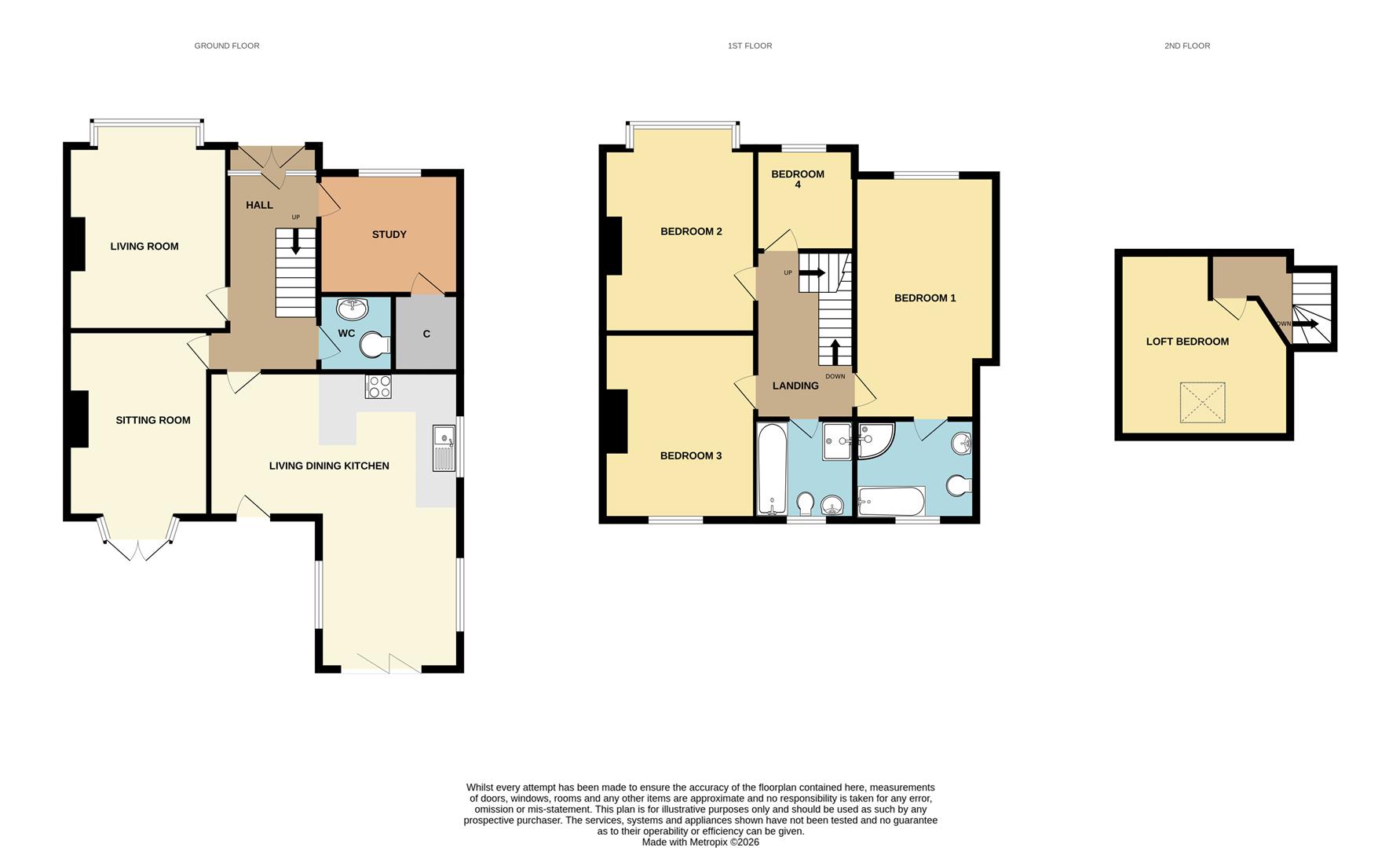 11, Longcroft Park, Beverley floorplan