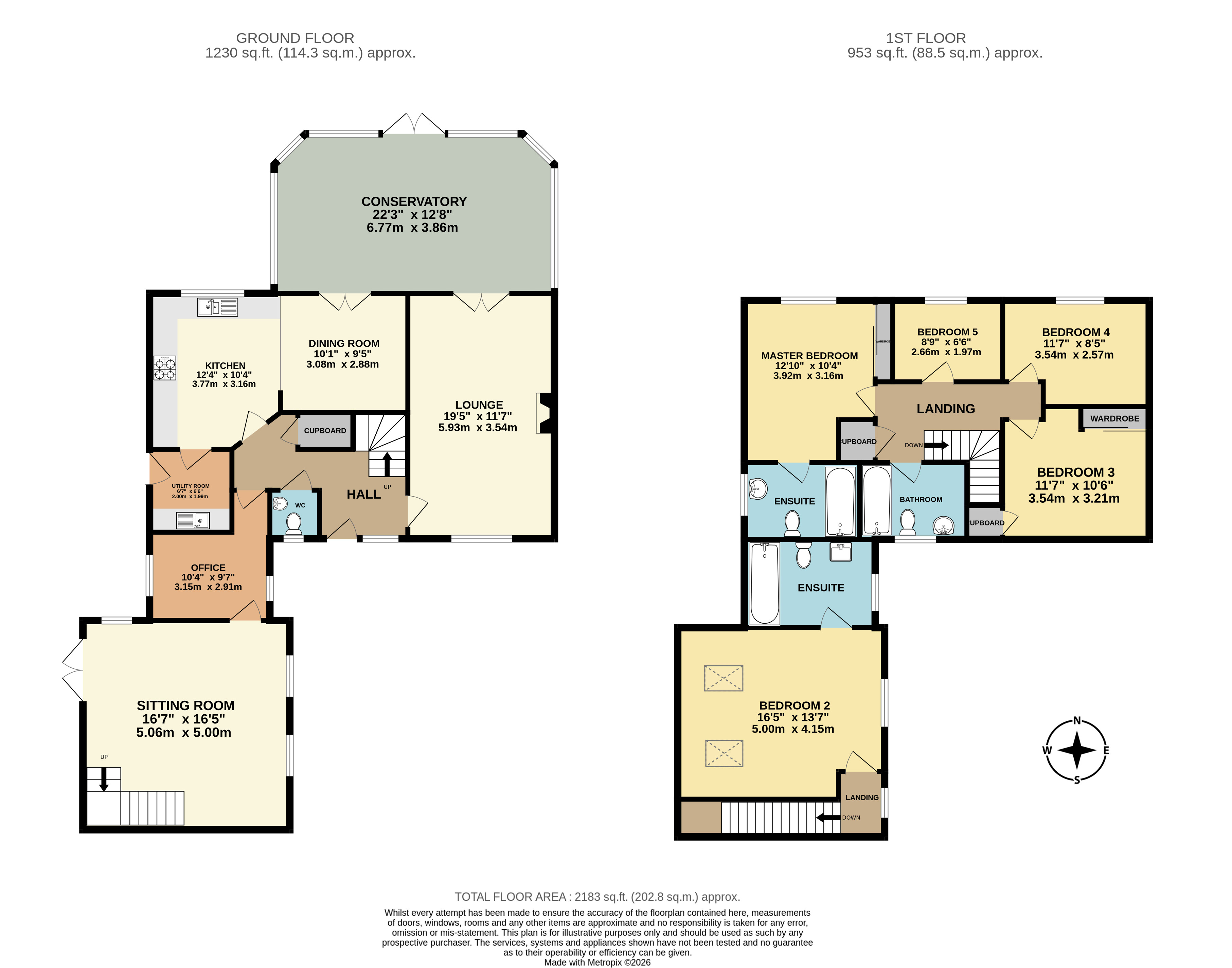 2 The Elms Mines Road, Bideford Devon, Devon floorplan