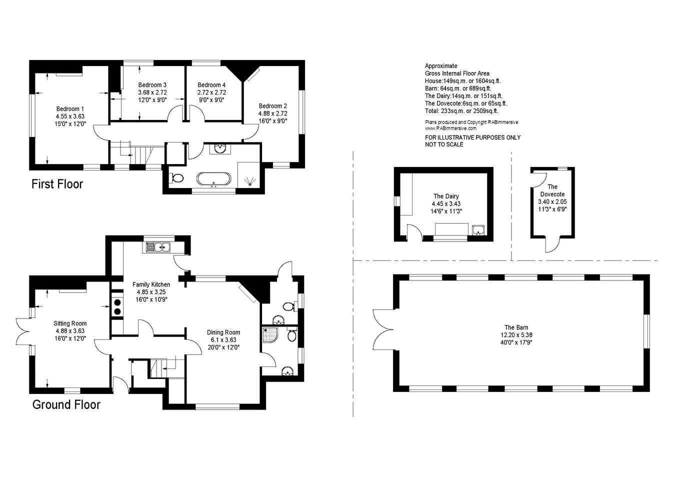 Lymore Farm House, School Lane, Lymington floorplan