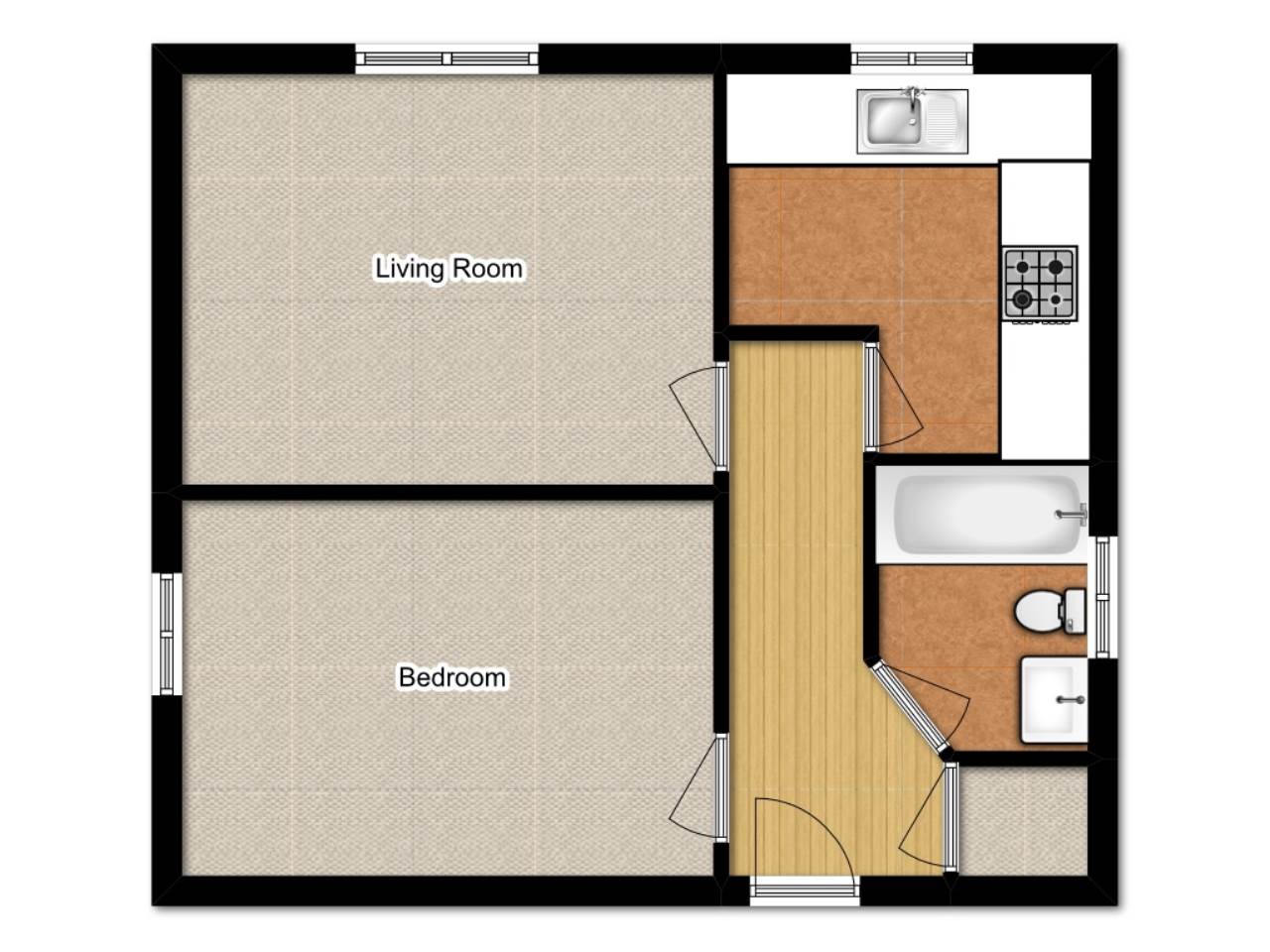 1 Bedrooms Flat to rent in Fisher House, Oddfellows Road, Newbury RG14