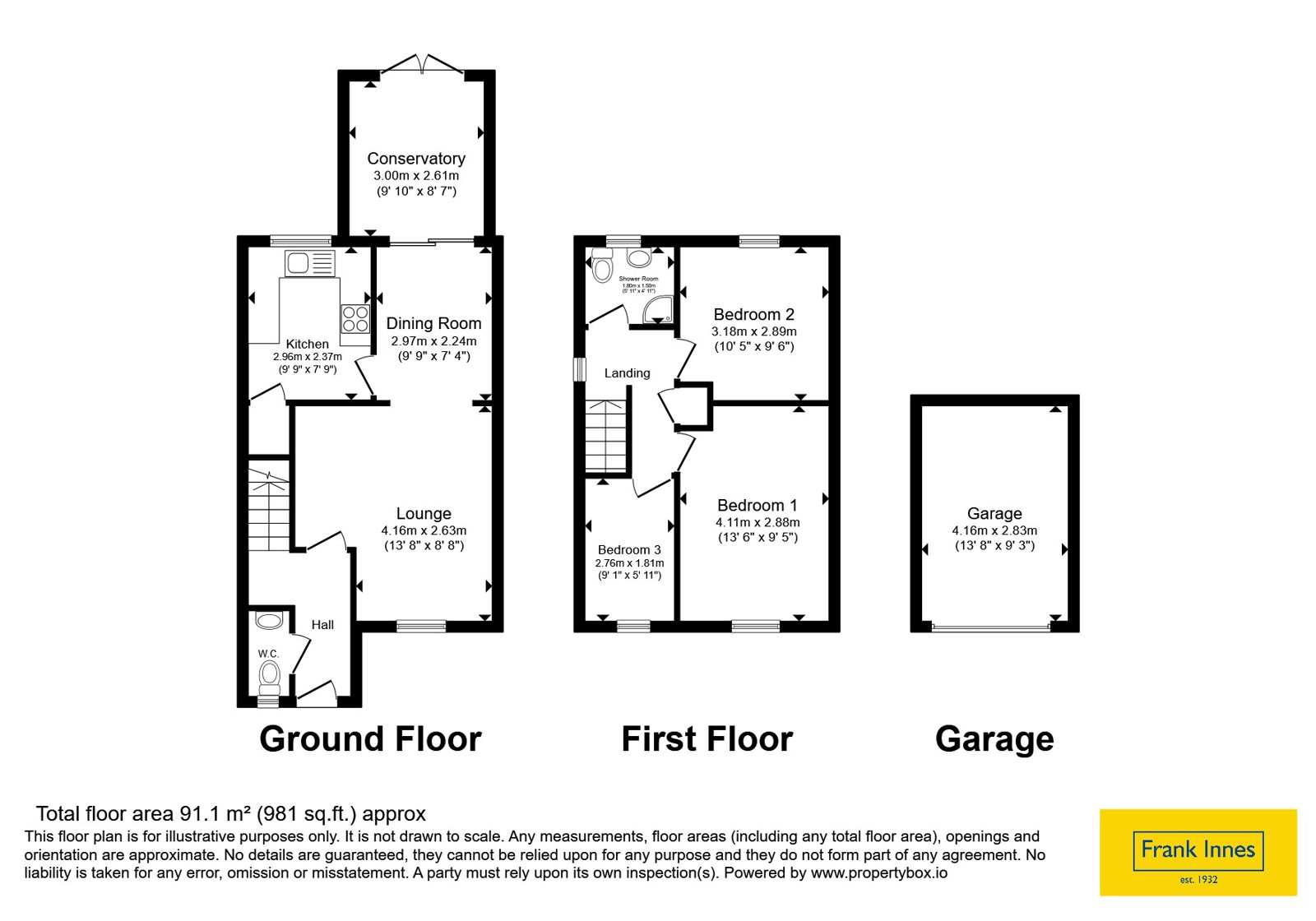 9, Mill Lane, Nottinghamshire floorplan
