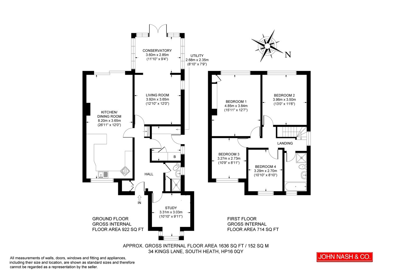 34, Kings Lane, Great Missenden floorplan