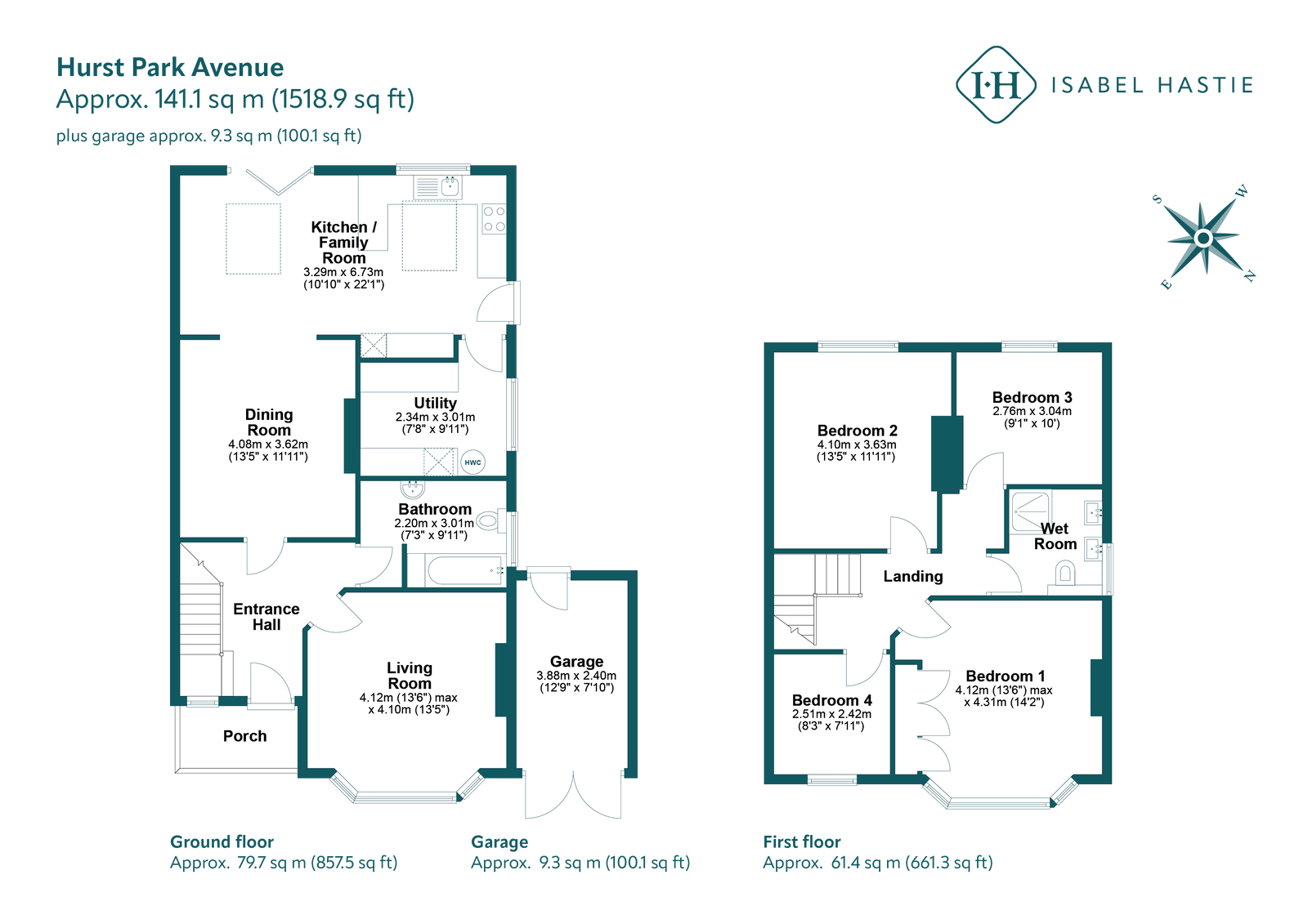 Hurst Park Avenue, Cambridge floorplan