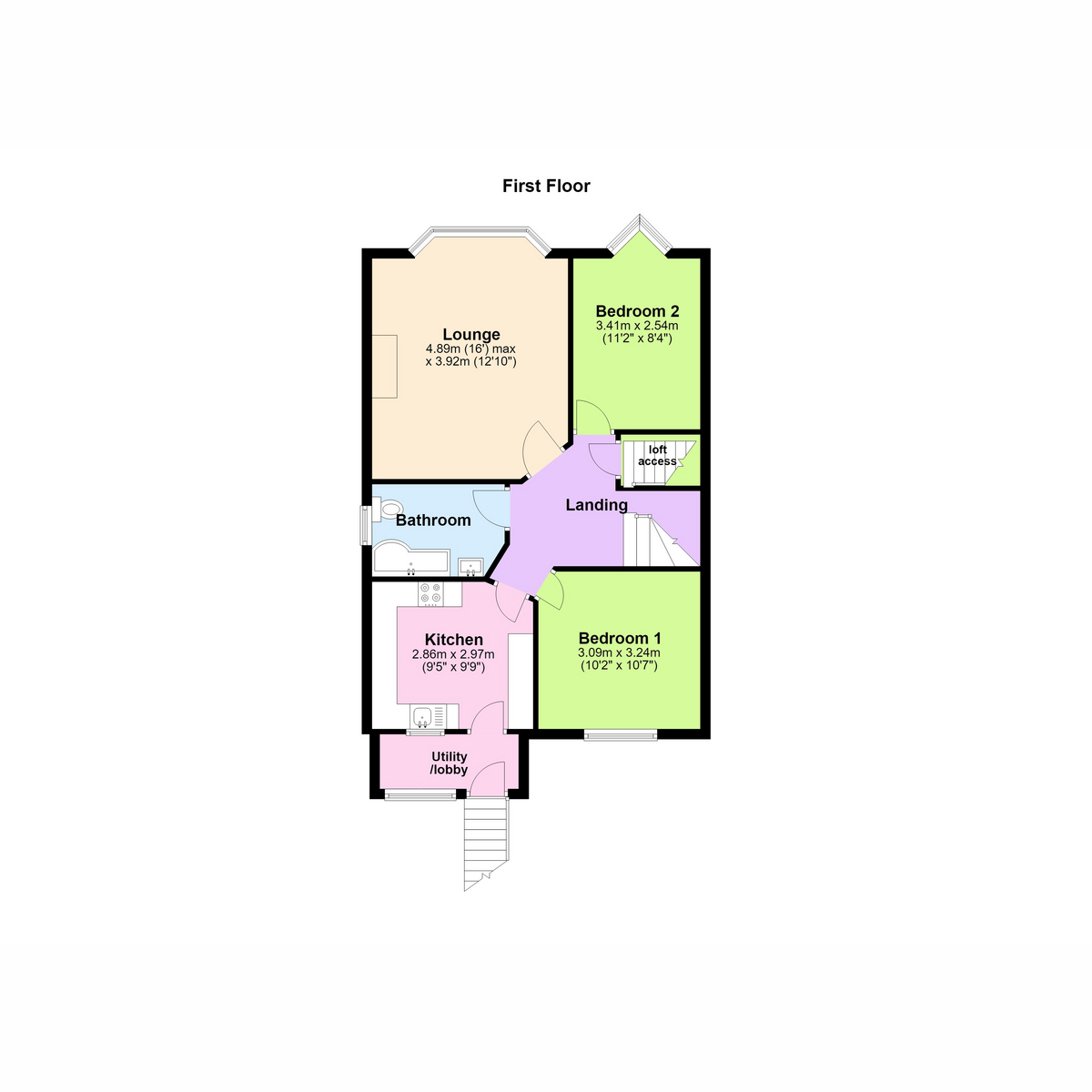 97a, Westbourne Grove, Westcliff-on-Sea floorplan