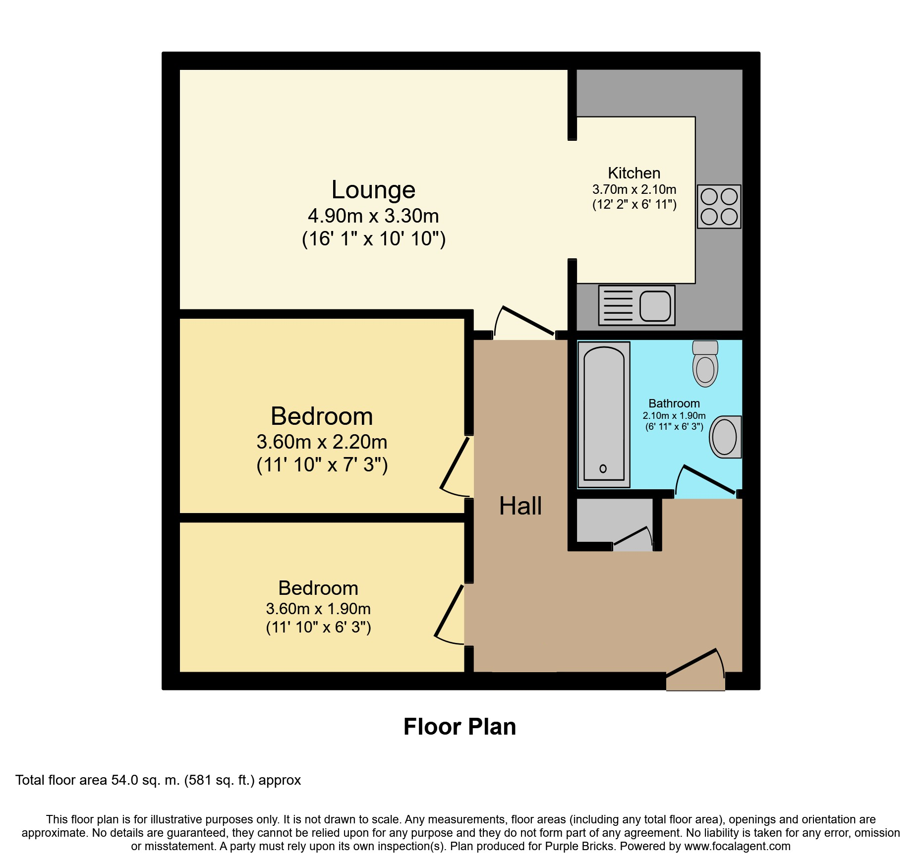 2 Bedrooms Flat for sale in 7 Witham Road, Romford RM2