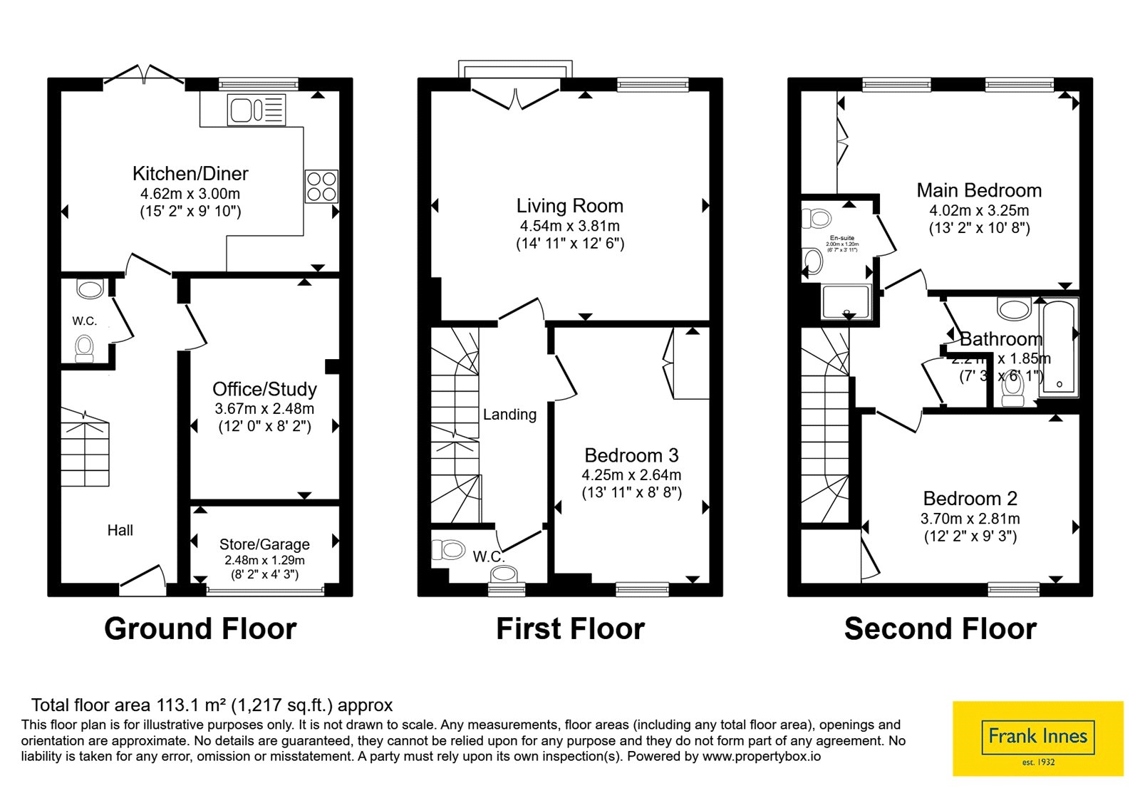 26, Staples Drive, Leicestershire floorplan