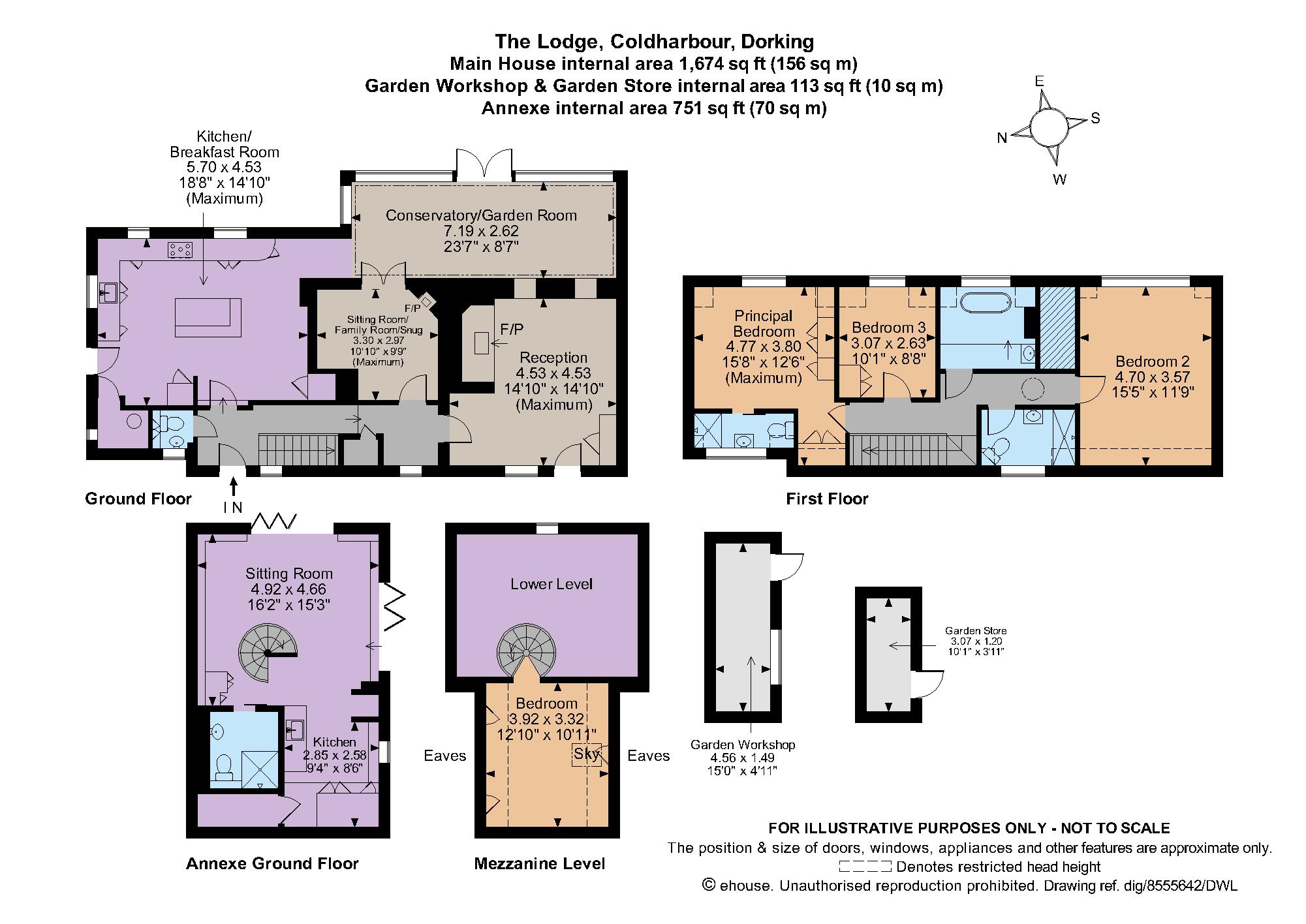 Coldharbour, Dorking, Surrey RH5, 3 bedroom semidetached house for