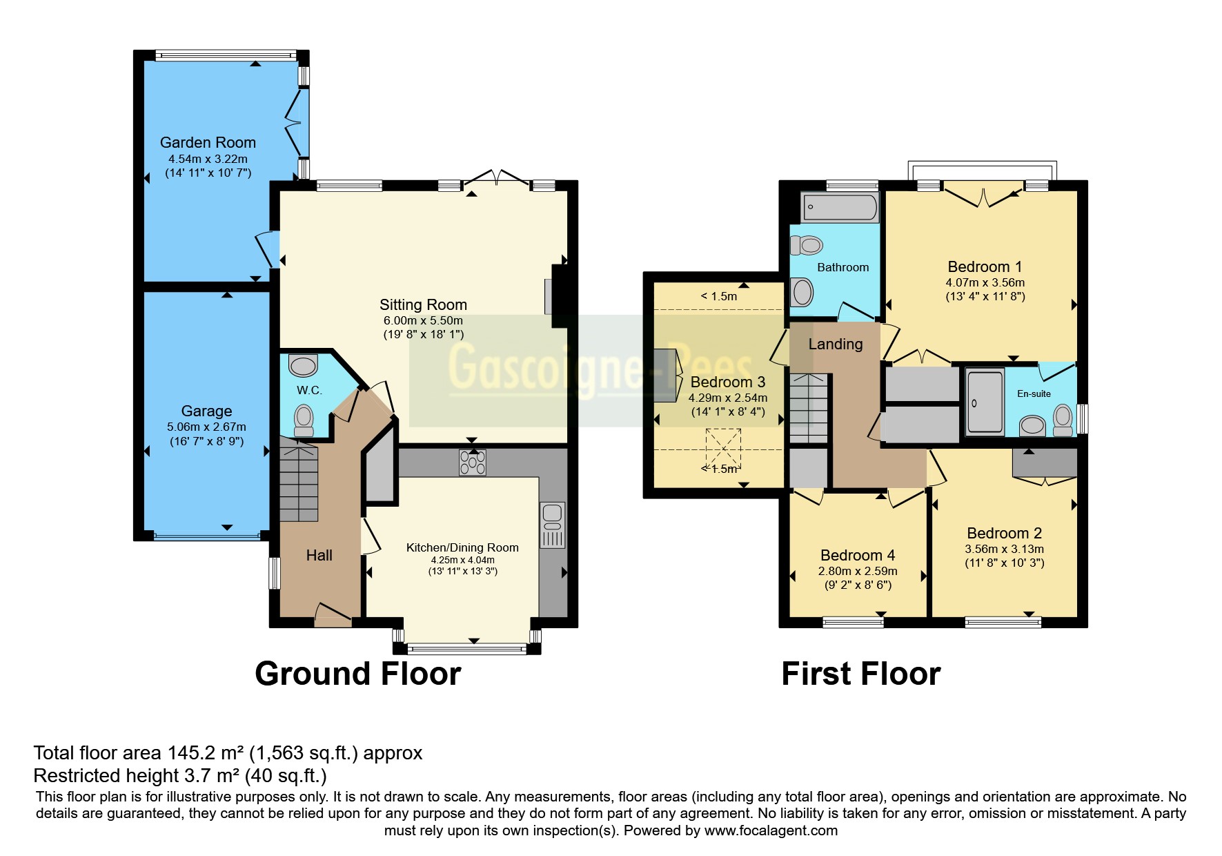 4, Walnut Tree Place, Woking floorplan