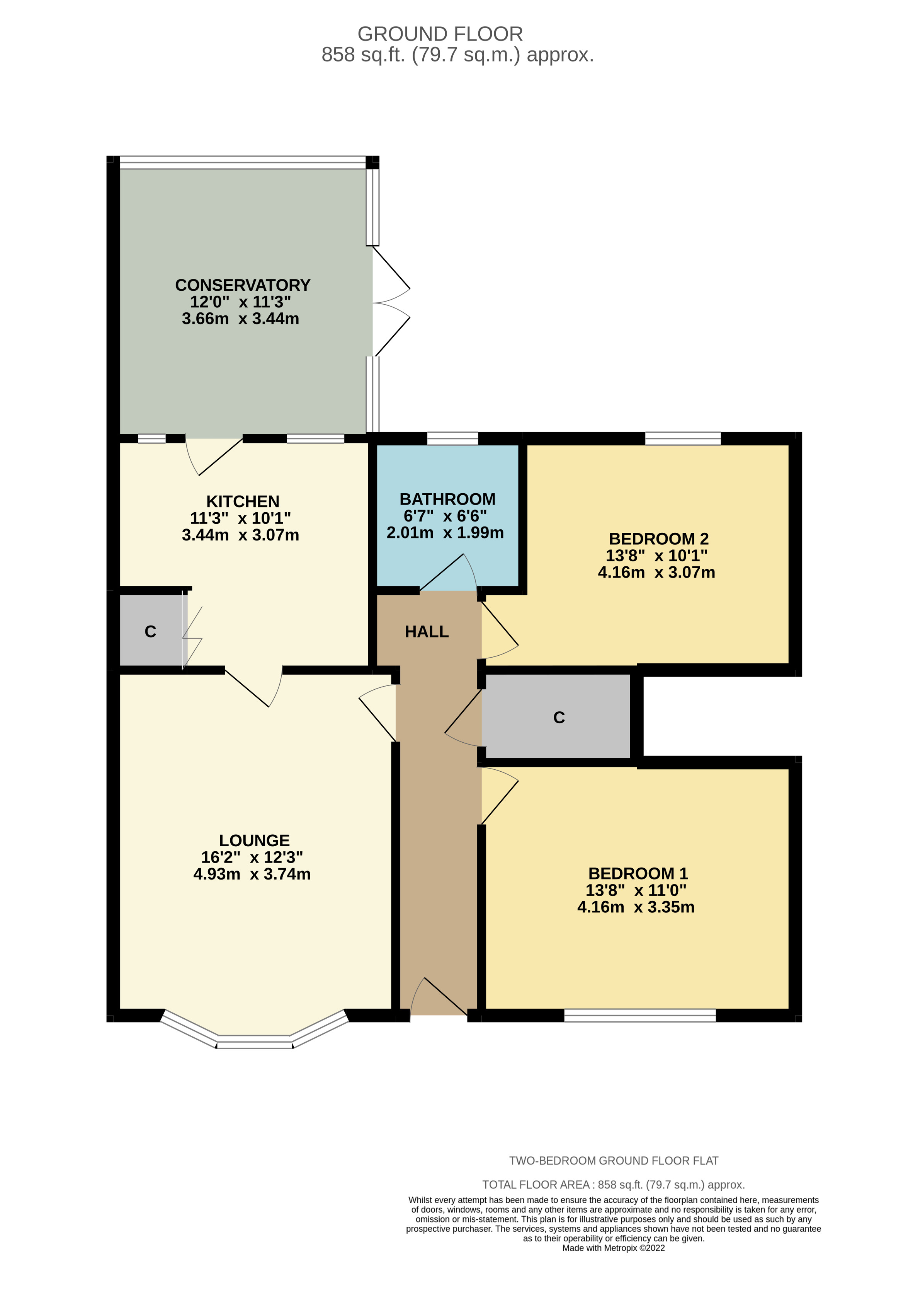 Aikenhead Road, Glasgow G42, 2 bedroom flat for sale 62859058