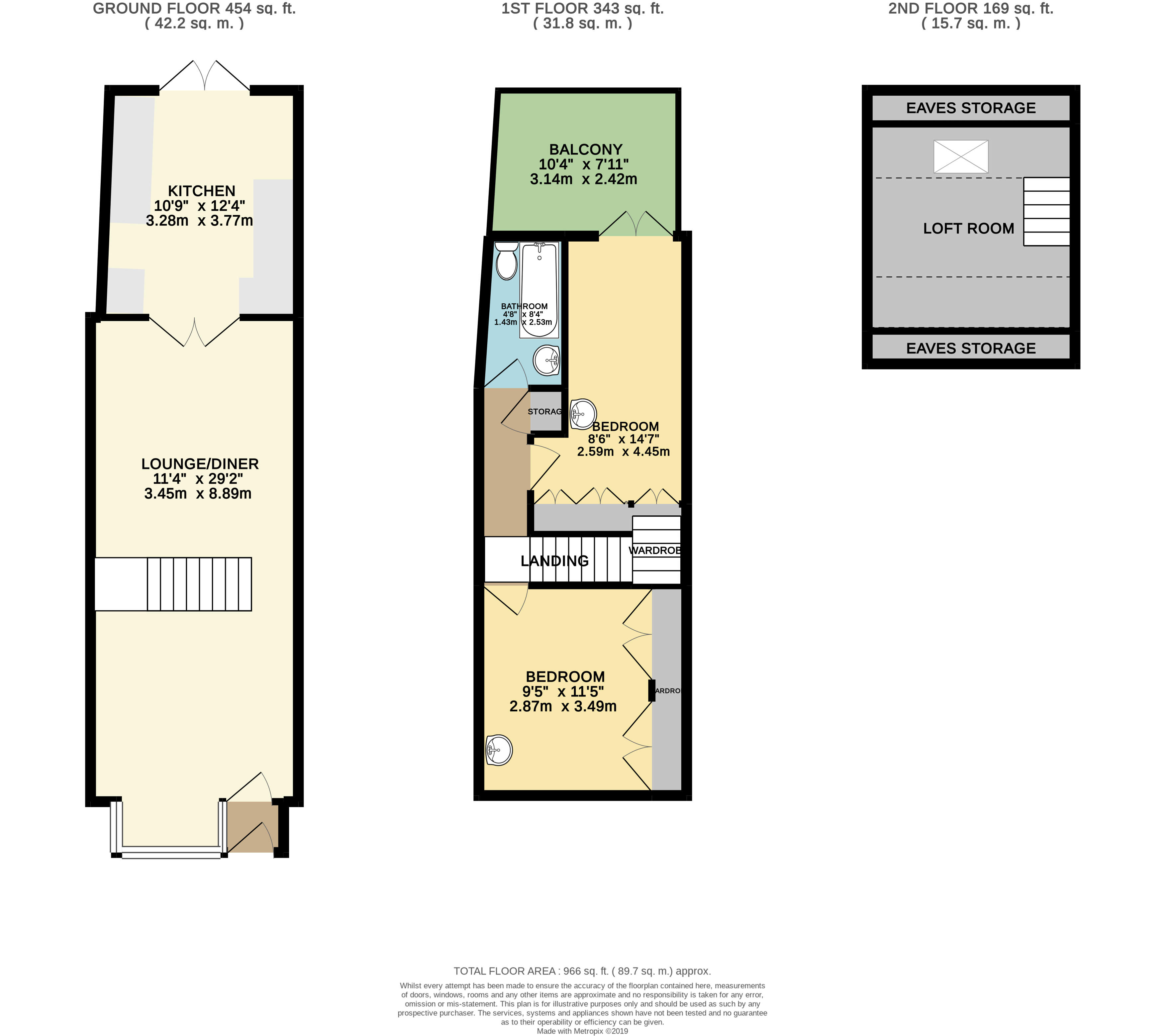 Forest Road, Loughton IG10, 2 bedroom terraced house for sale