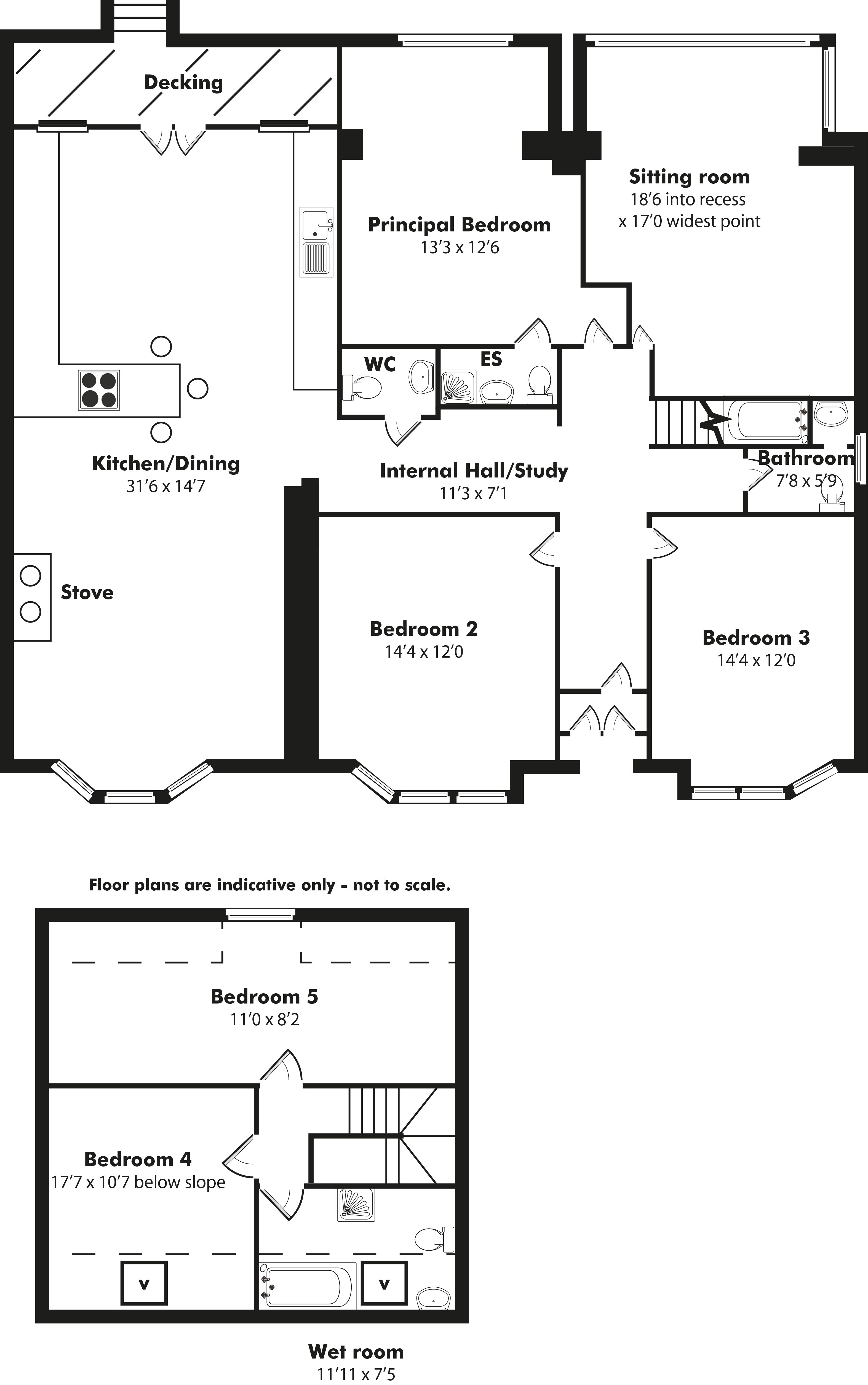 5 Bedrooms Detached house for sale in Broomlea, Pacemuir Road, Kilmacolm PA13