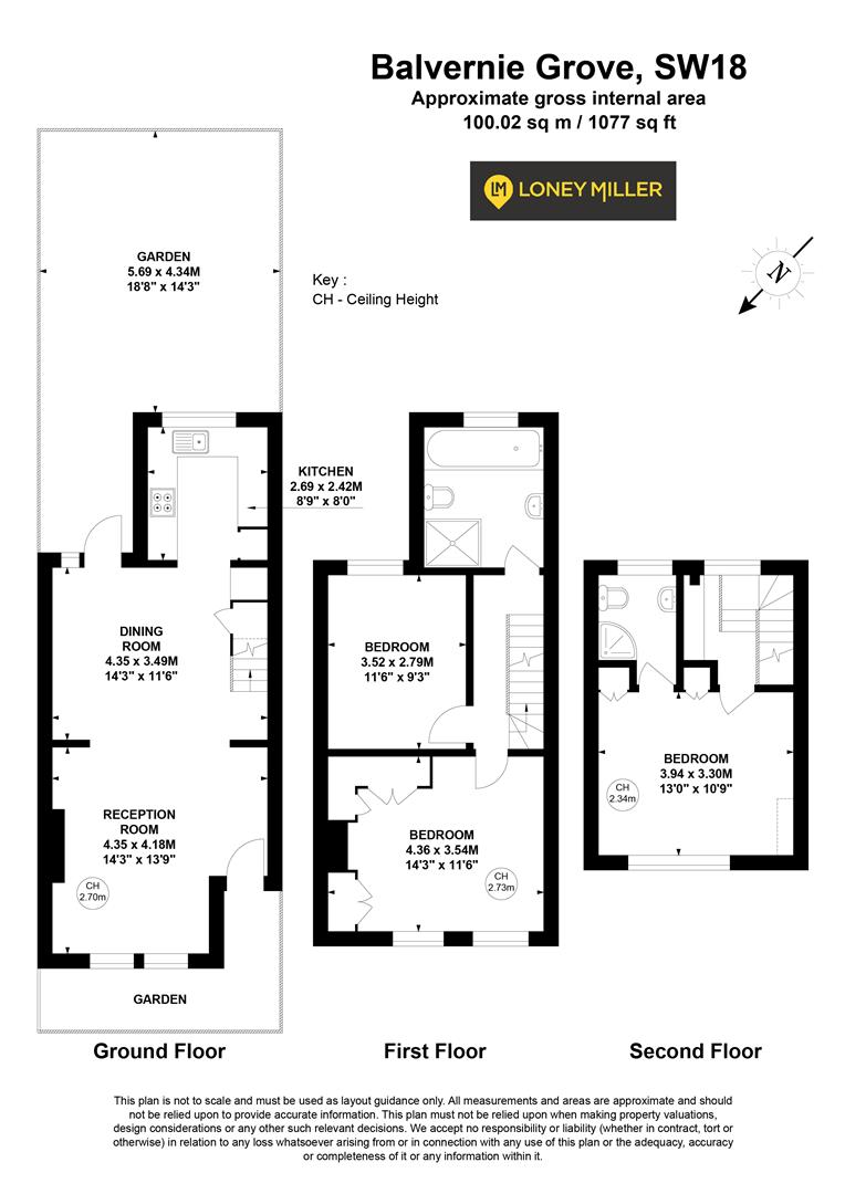 123, Balvernie Grove, London floorplan