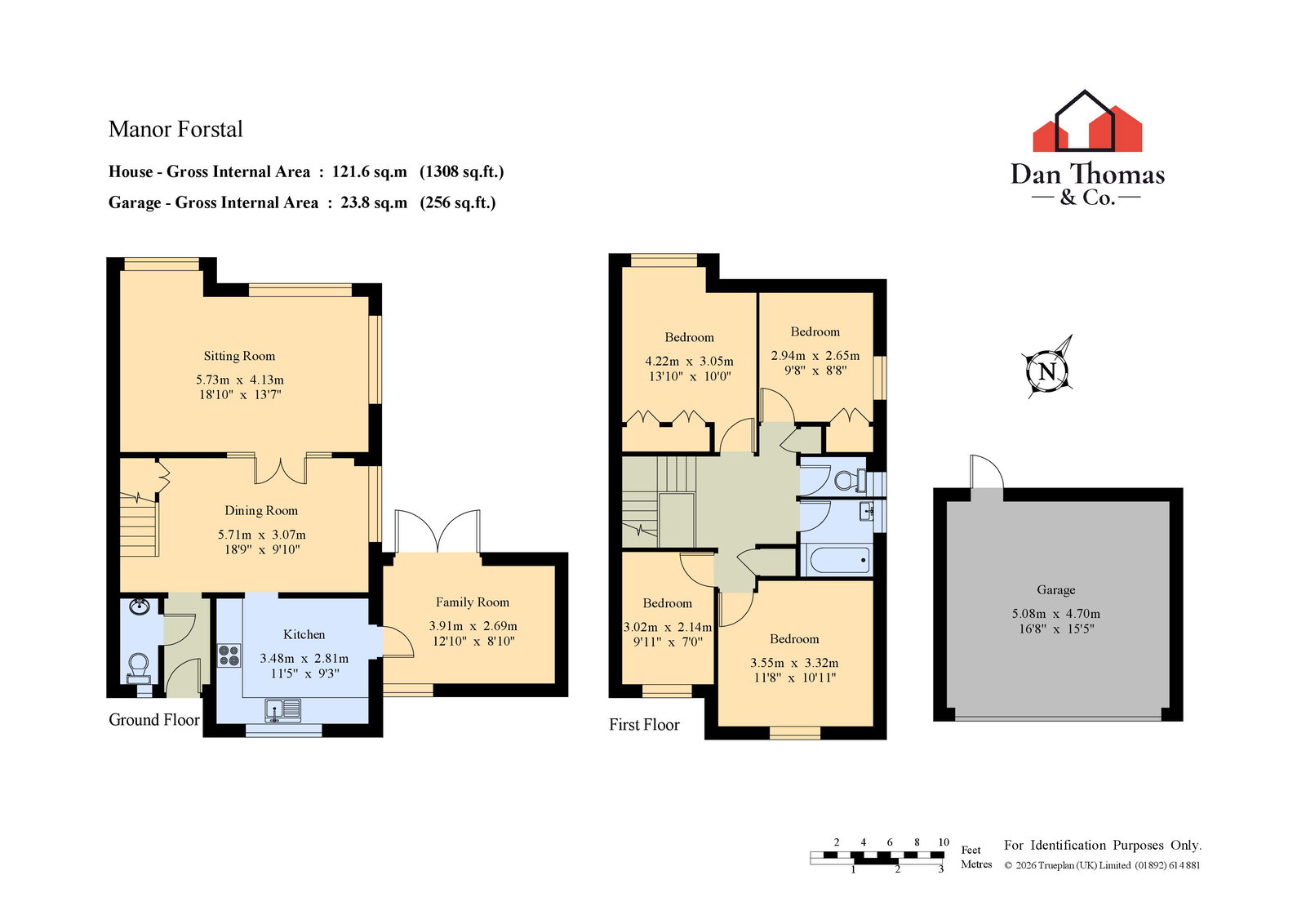9, Manor Forstal, Longfield floorplan