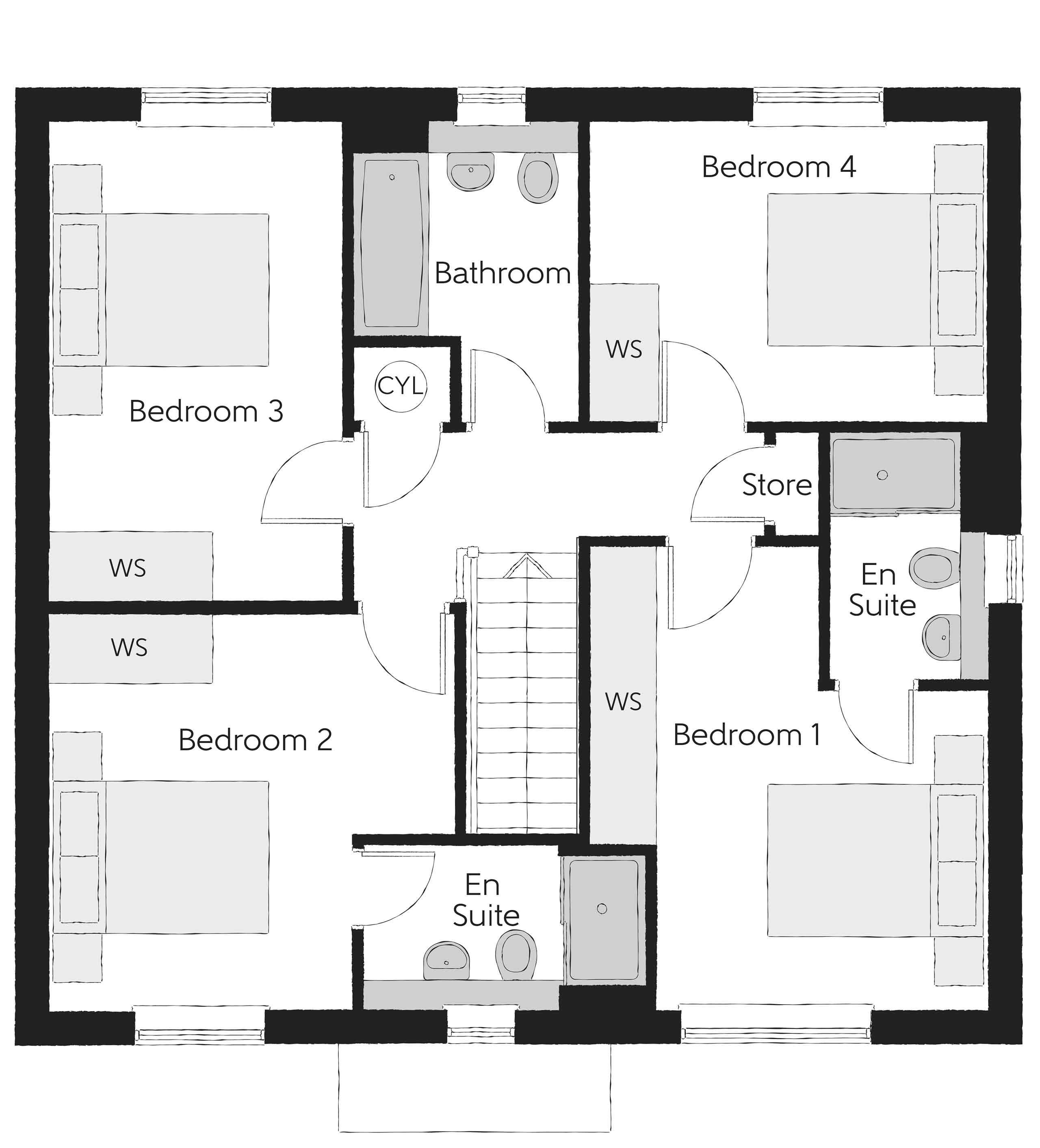 291, Stillwell Road, Cribbs Causeway, Almondsbury, Bristol floorplan