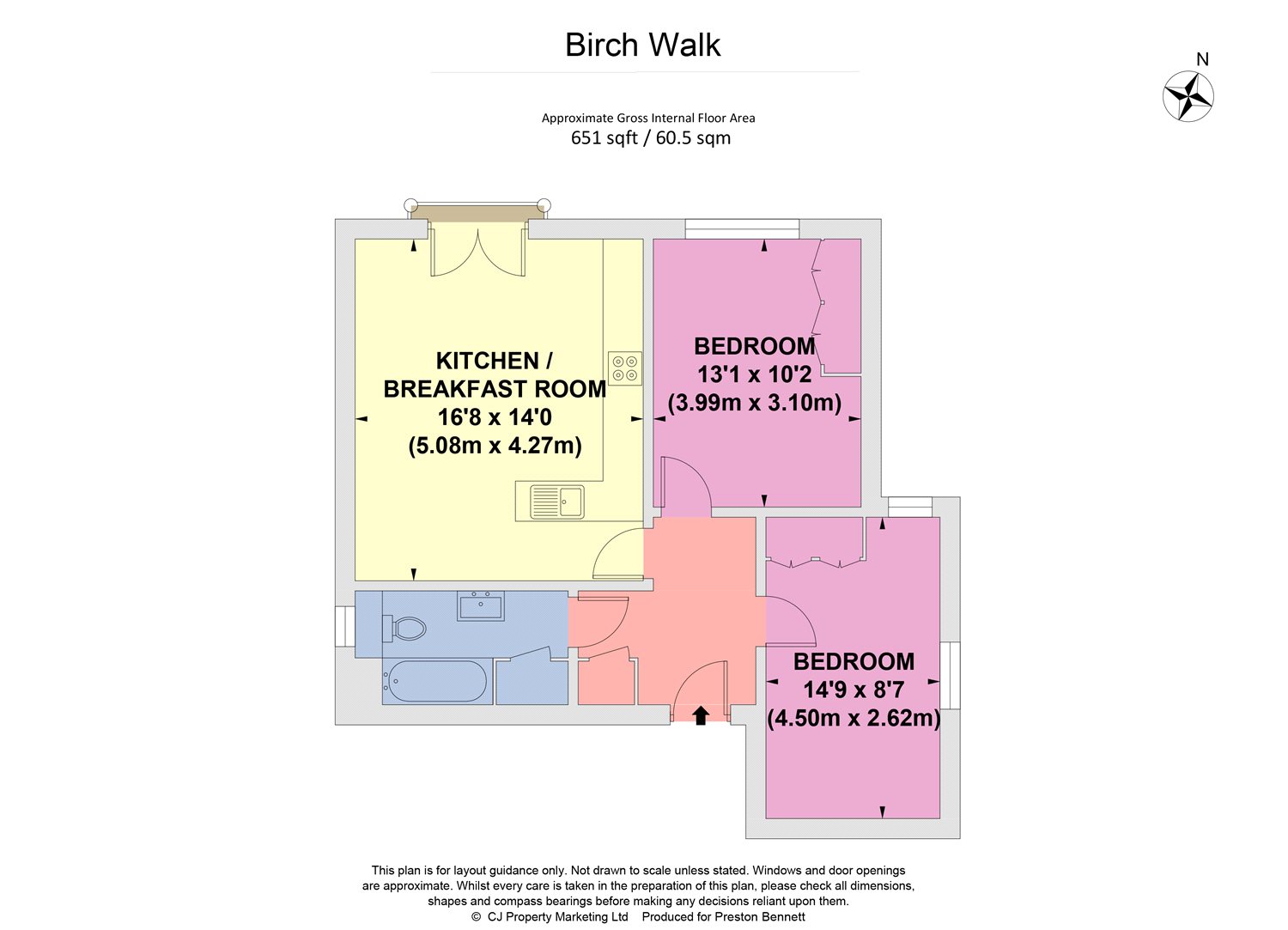 2 Bedrooms Flat for sale in Birch Walk, Aspen Place, Bushey Heath WD23