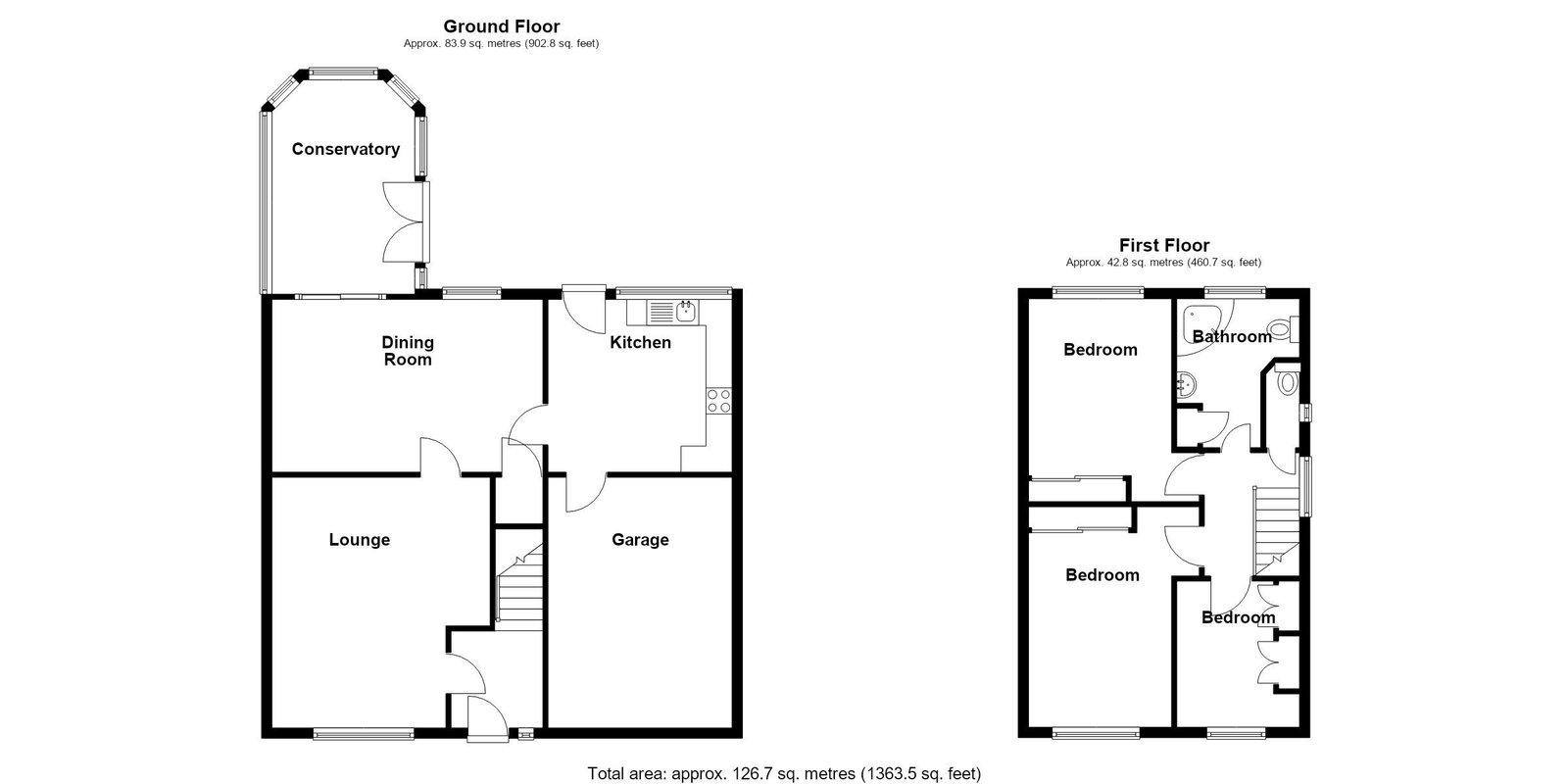 19, Wynfield Gardens, Birmingham floorplan