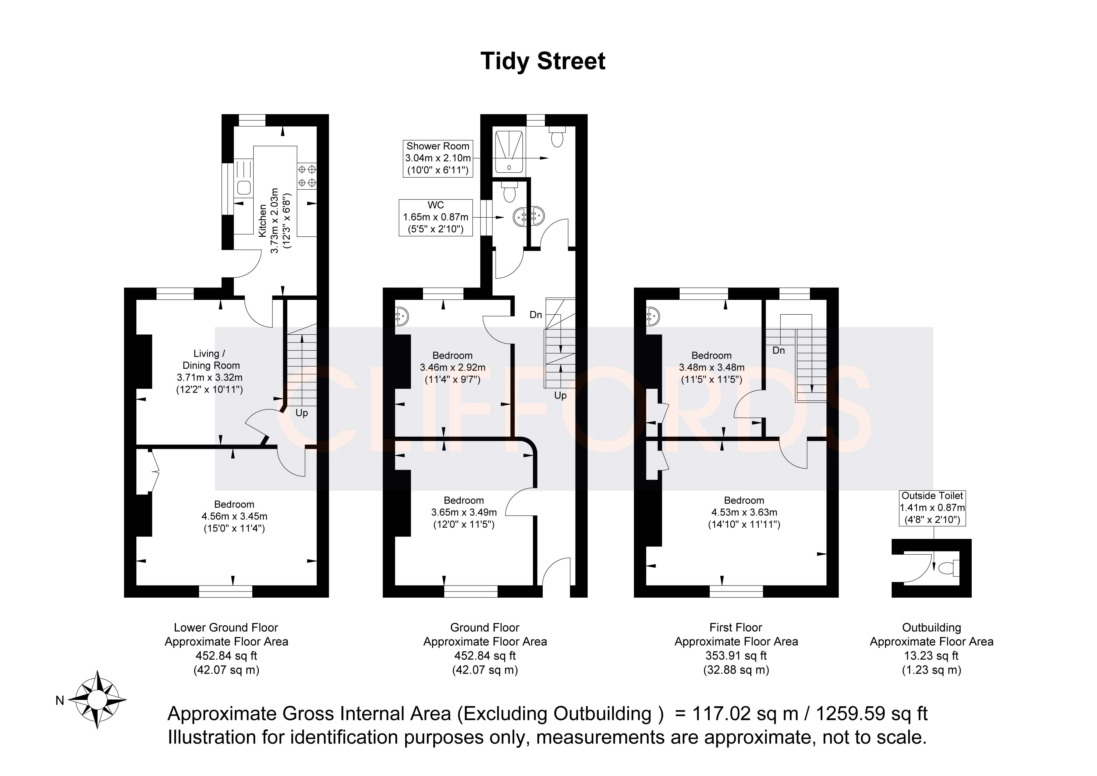 46, Tidy Street, Brighton floorplan