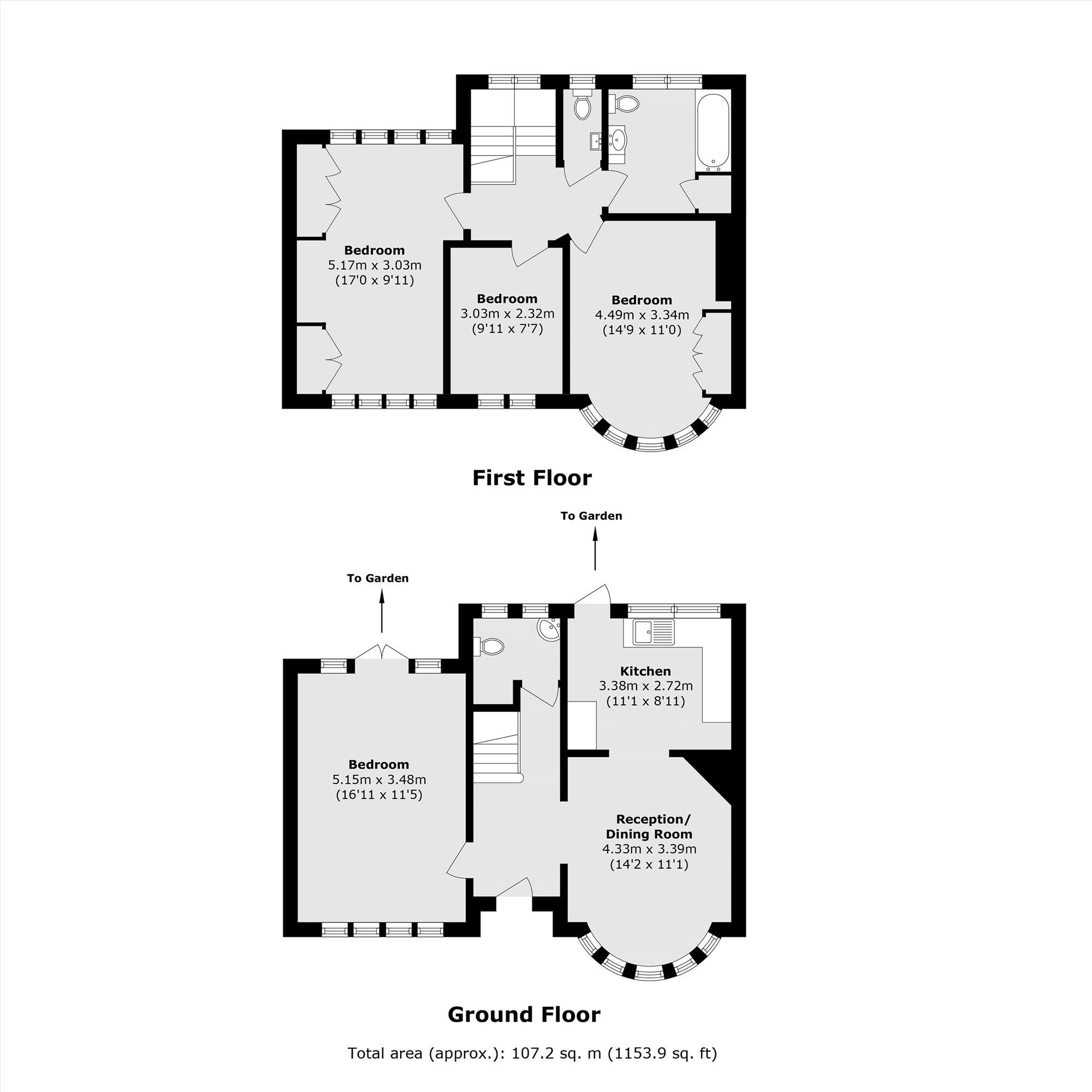 34, Elmgate Gardens, Edgware floorplan