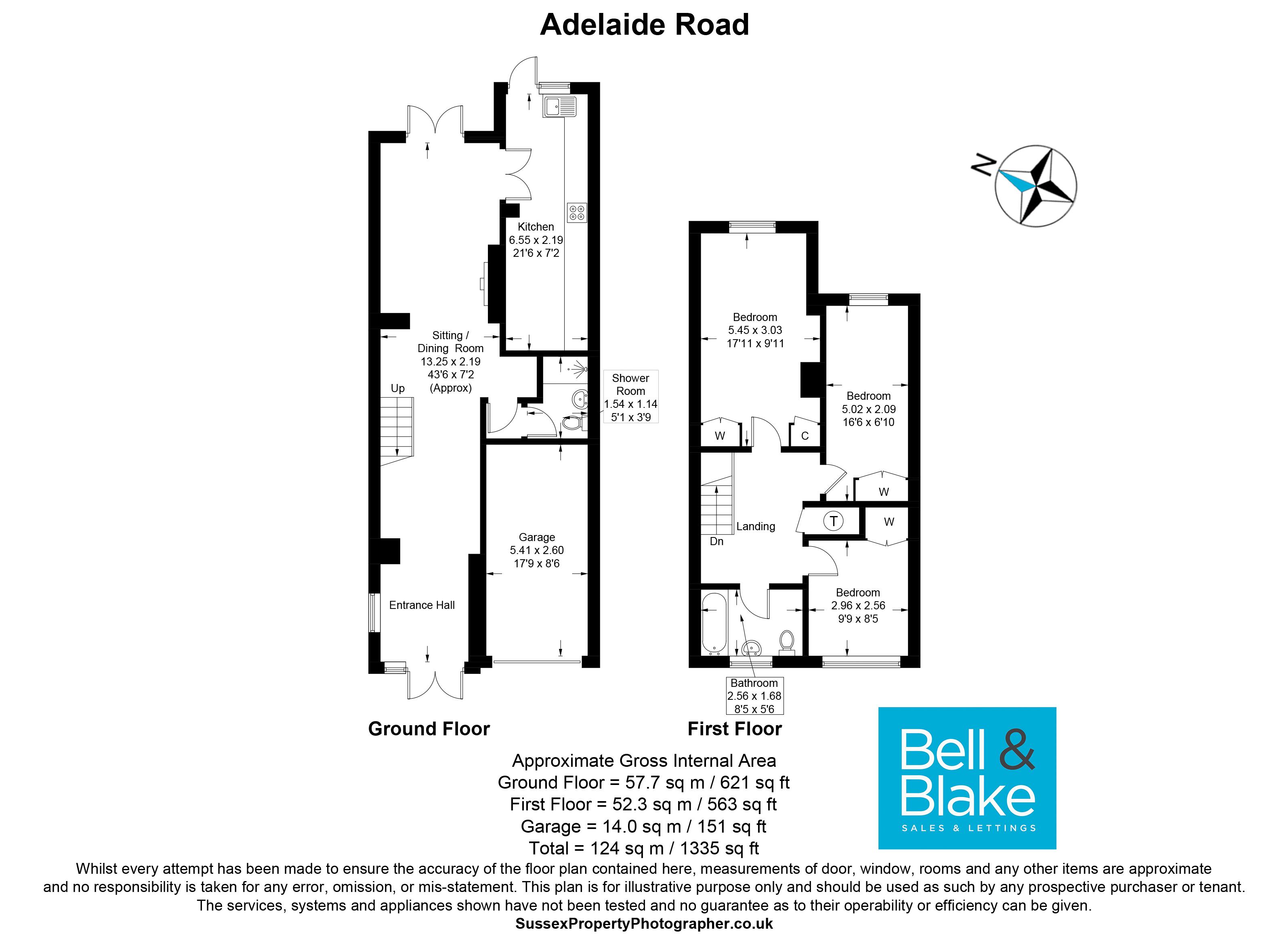 39a, Adelaide Road, Chichester floorplan