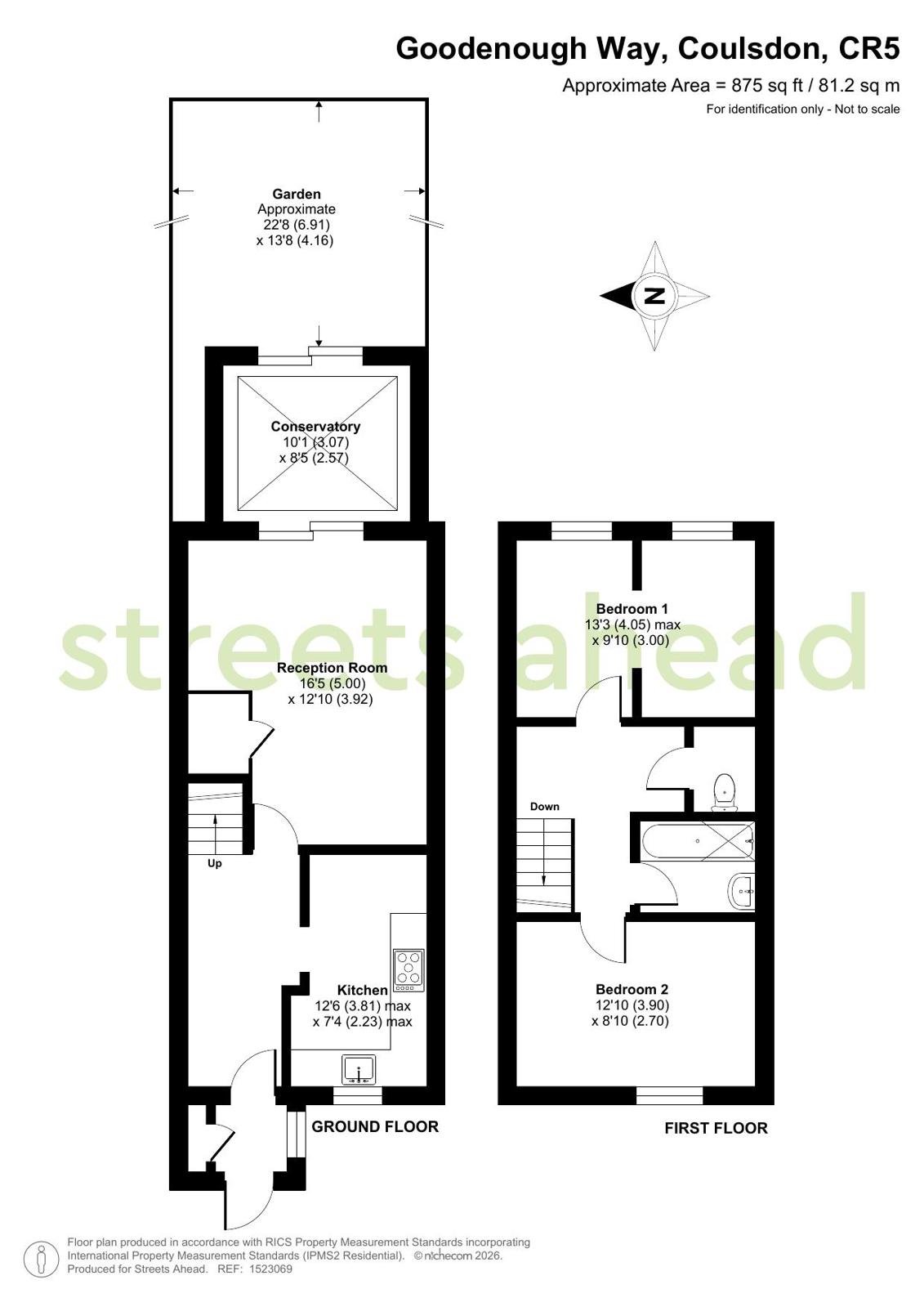 103D, Goodenough Way, Coulsdon floorplan