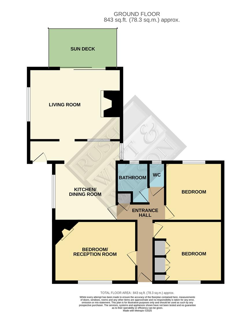 Midget Lodge, Dixter Lane, Northiam, Rye floorplan