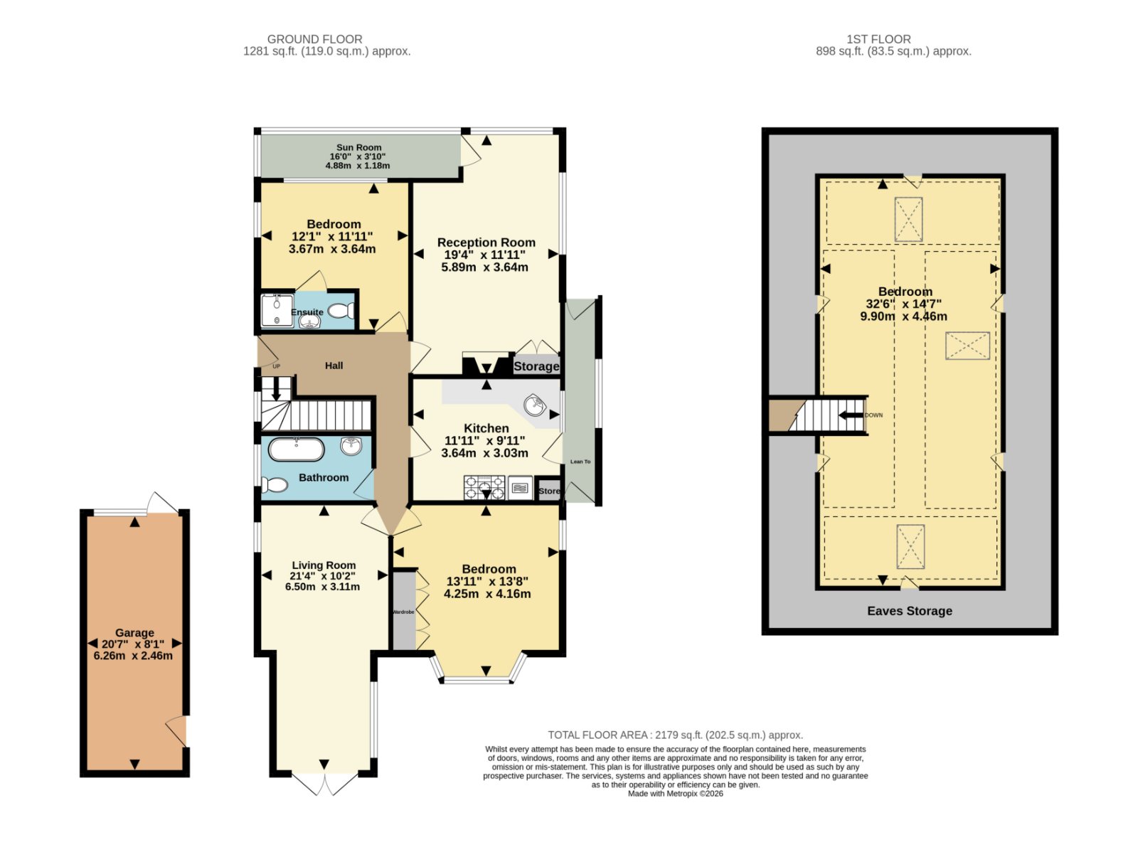 14, Hereward Avenue, Kent floorplan