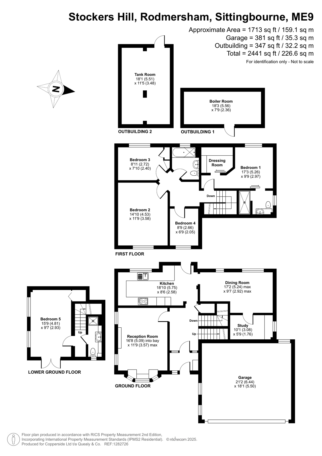 Langdale,, Stockers Hill, Sittingbourne floorplan