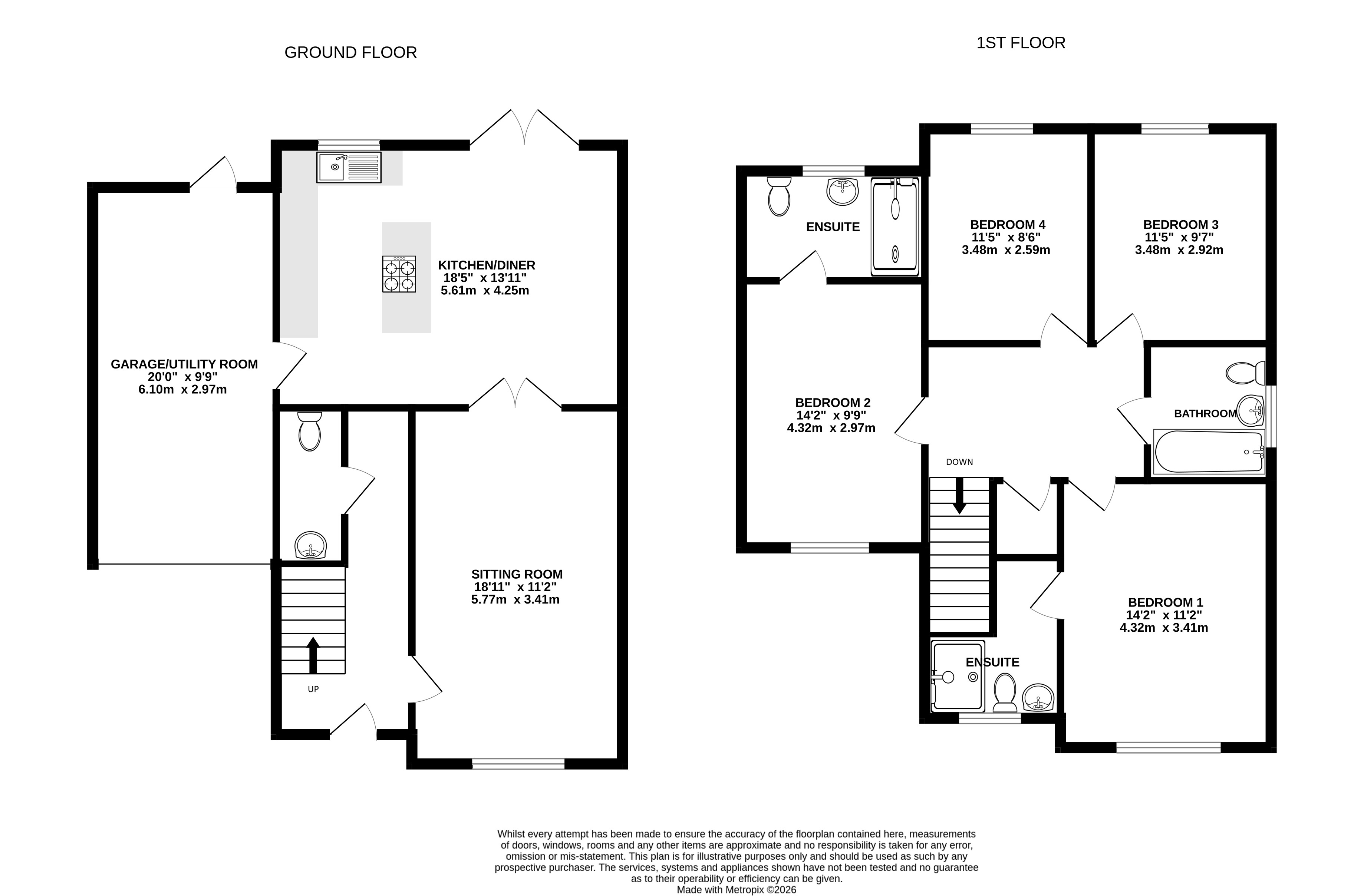 Hammersley Drive, Ash floorplan
