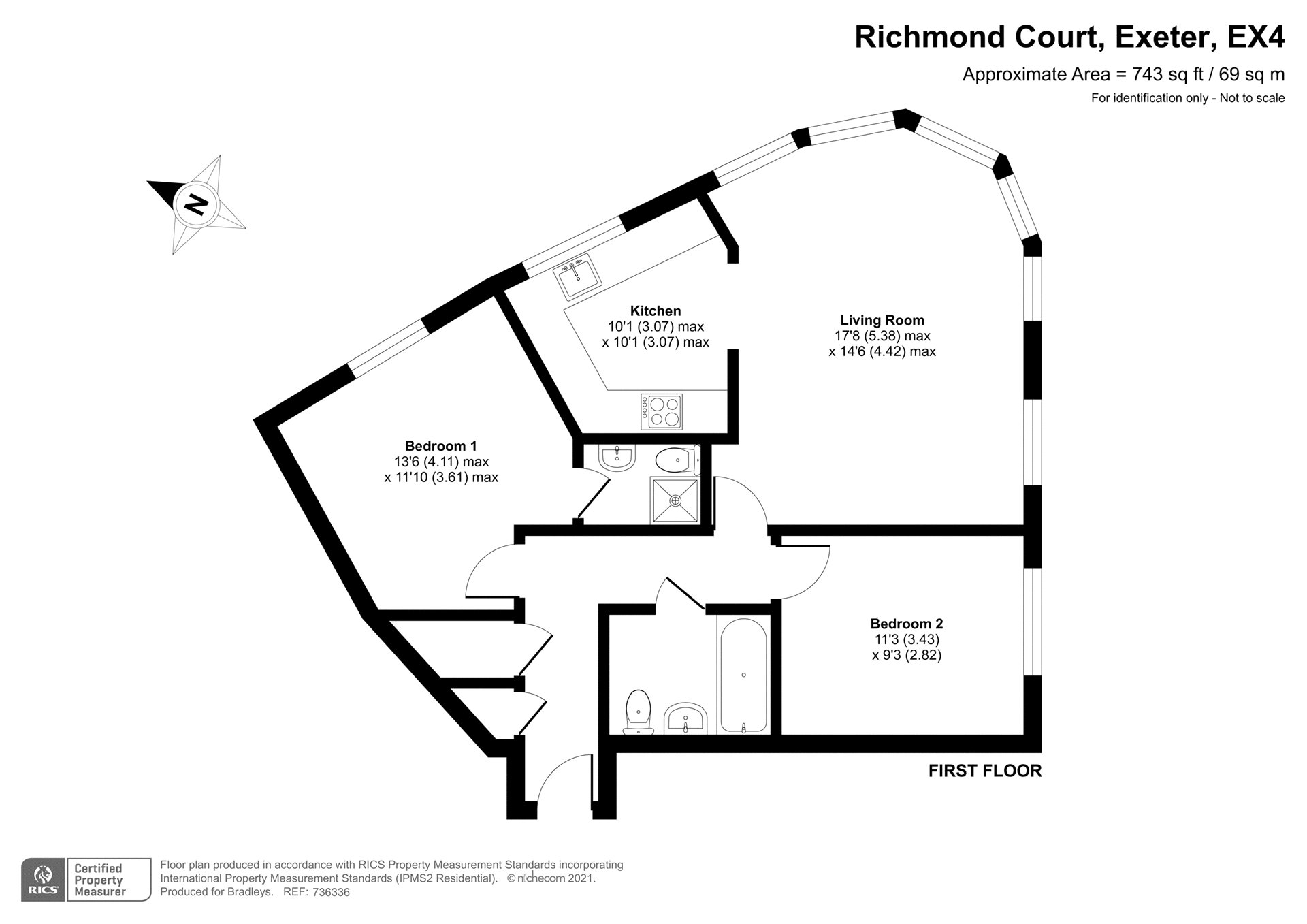 25, Richmond Court, Devon floorplan