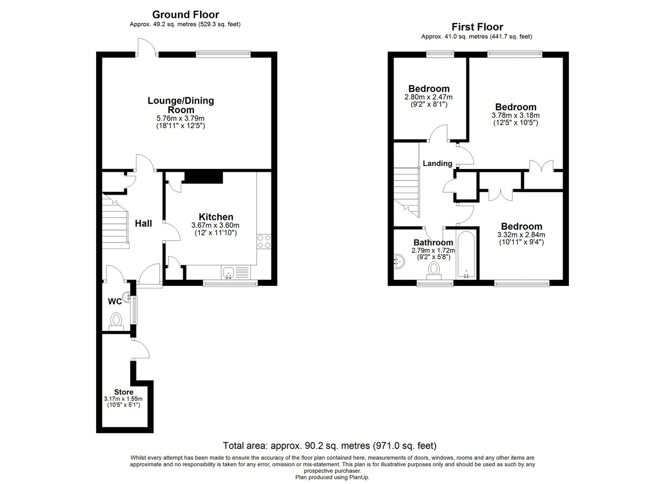 Millfield, Hawkinge, Folkestone CT18, 3 bedroom terraced house for sale