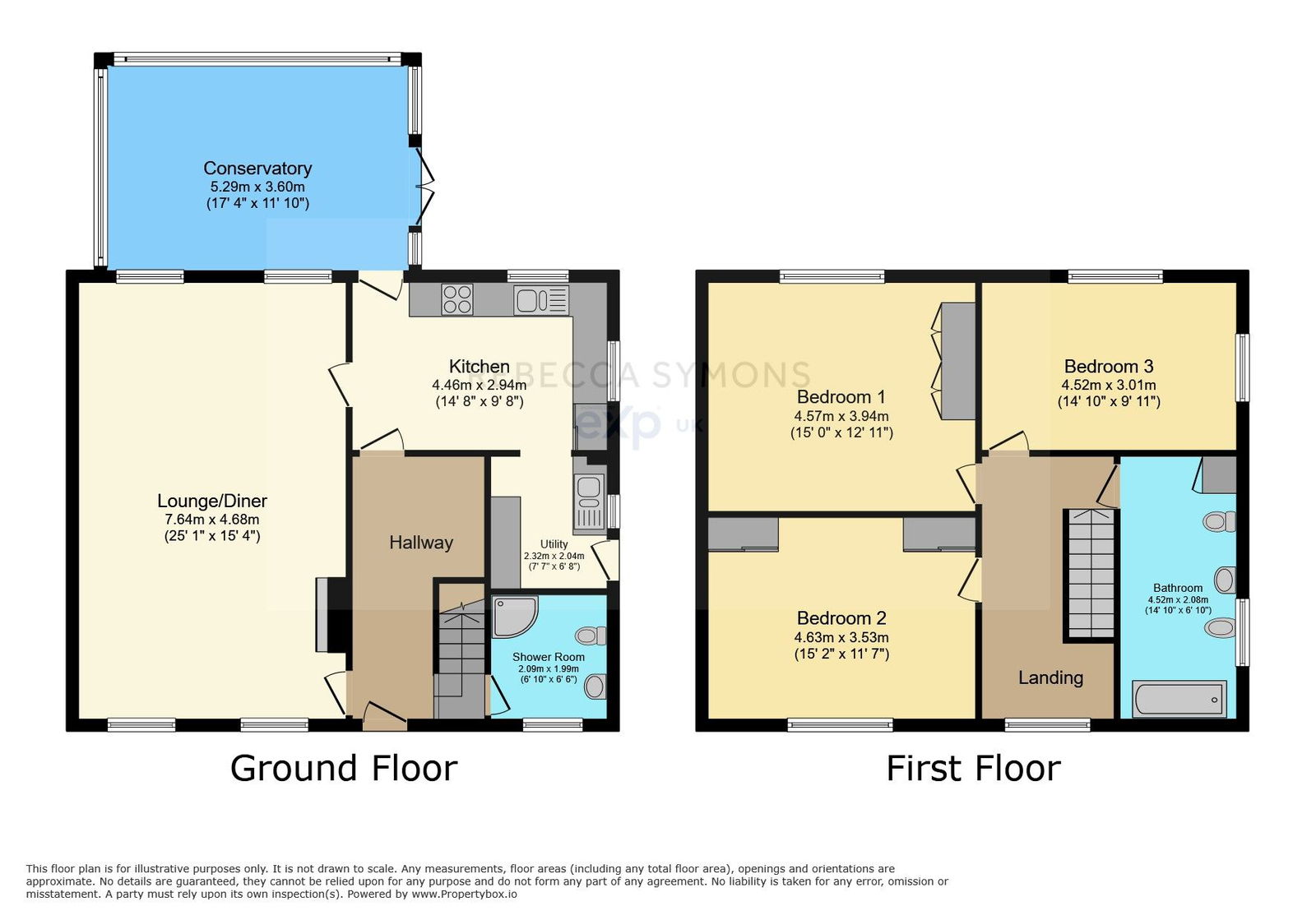 Stepping Stones, Moor Road, Minehead floorplan