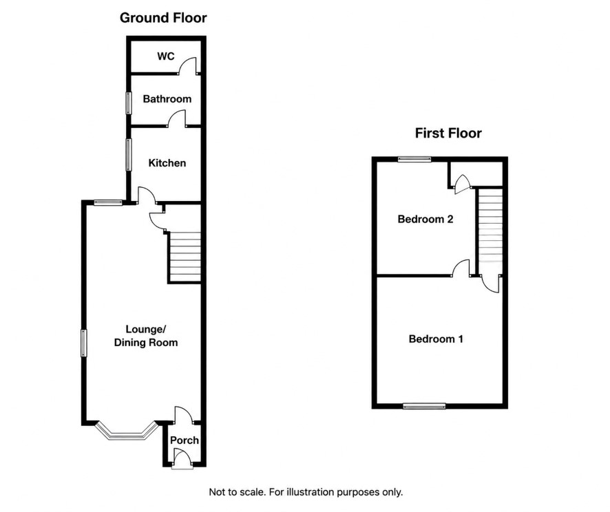 8 Harcourt Street, Raunds, Wellingborough floorplan