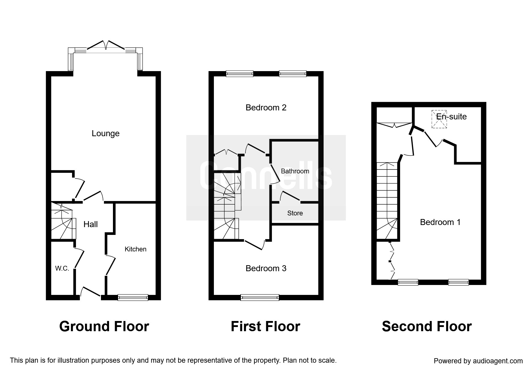 3 Bedrooms Terraced house for sale in Sinclair Drive, Basingstoke RG21