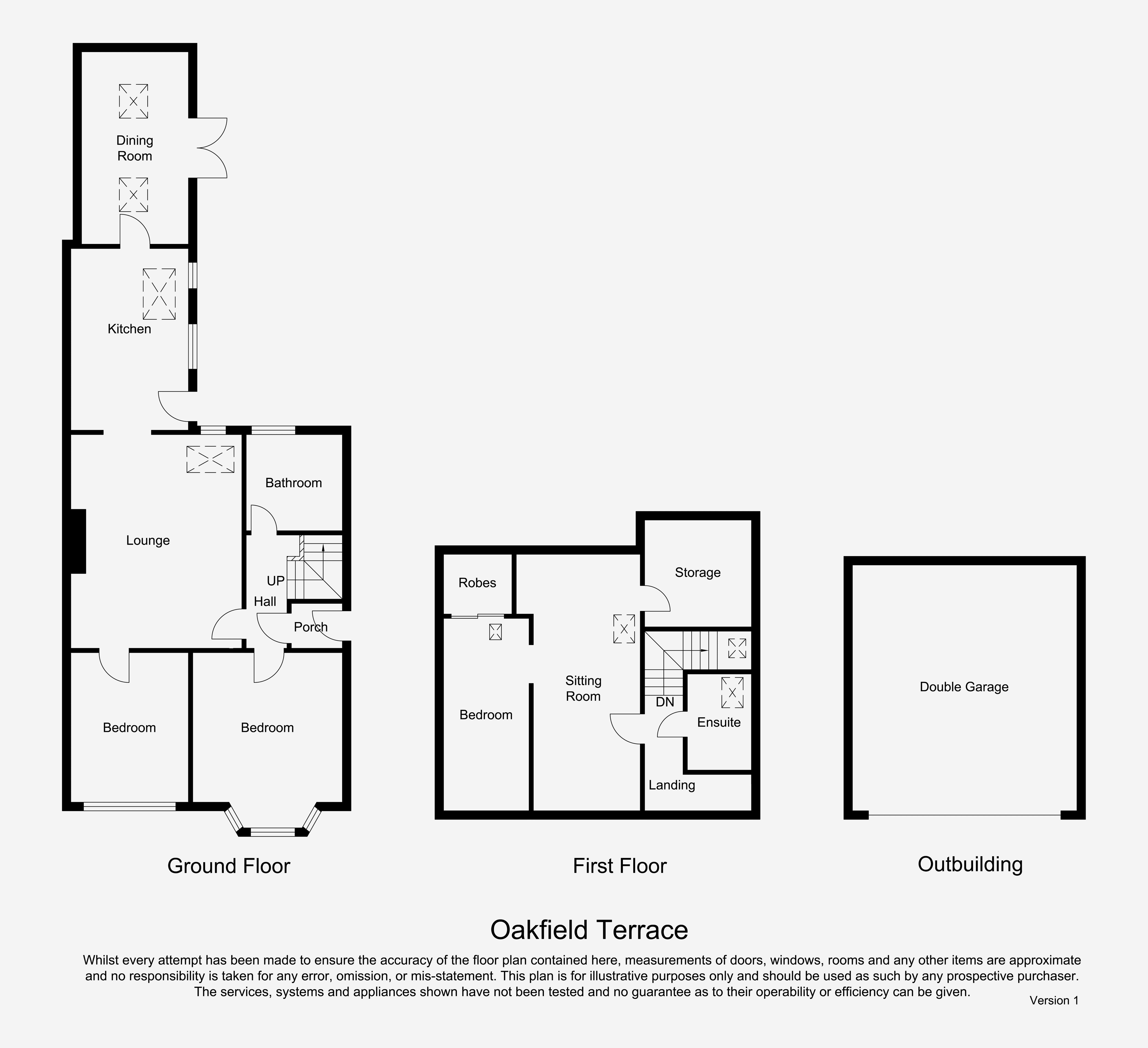 1, Oakfield Terrace, Newcastle Upon Tyne floorplan