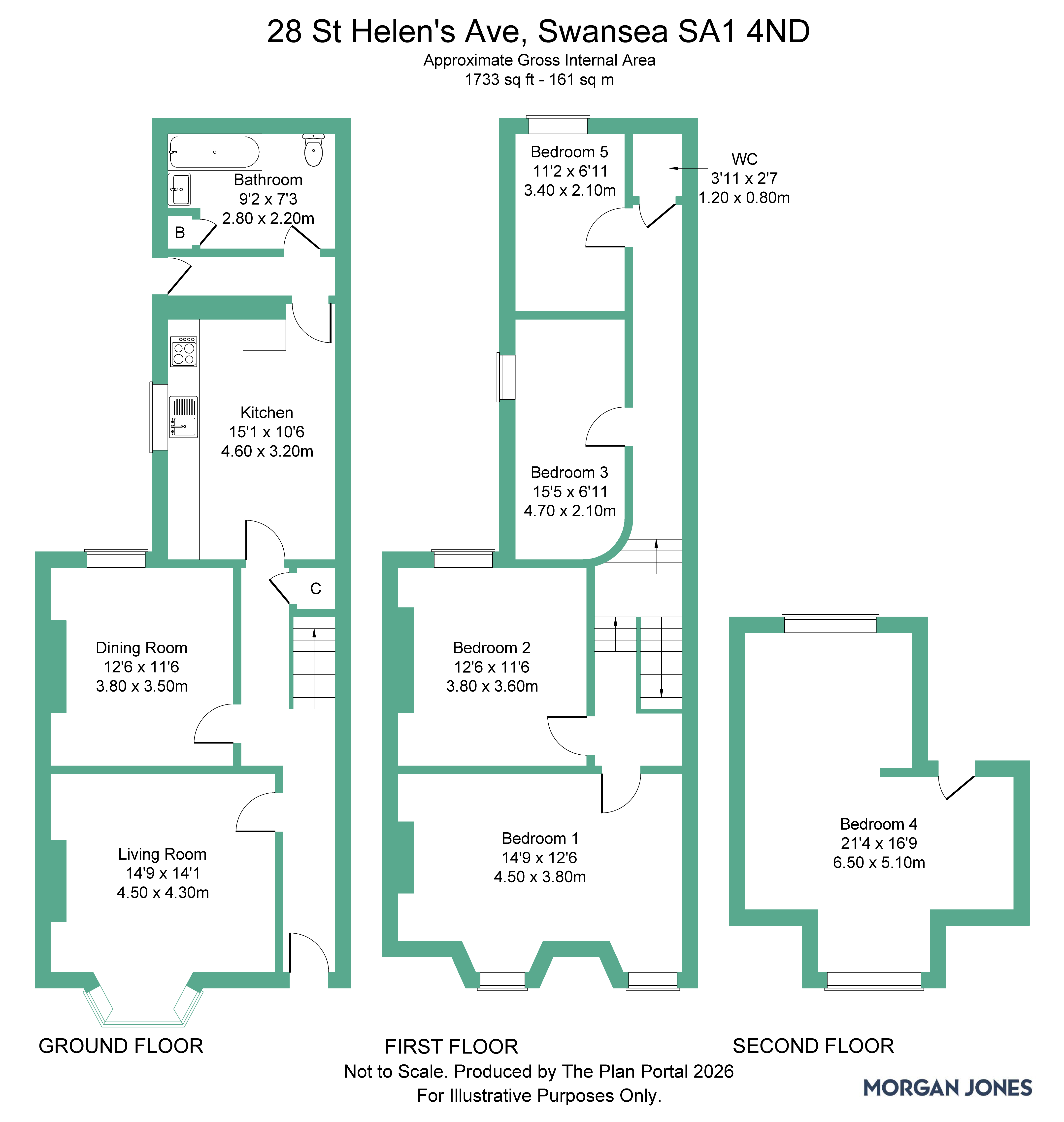 Swansea floorplan