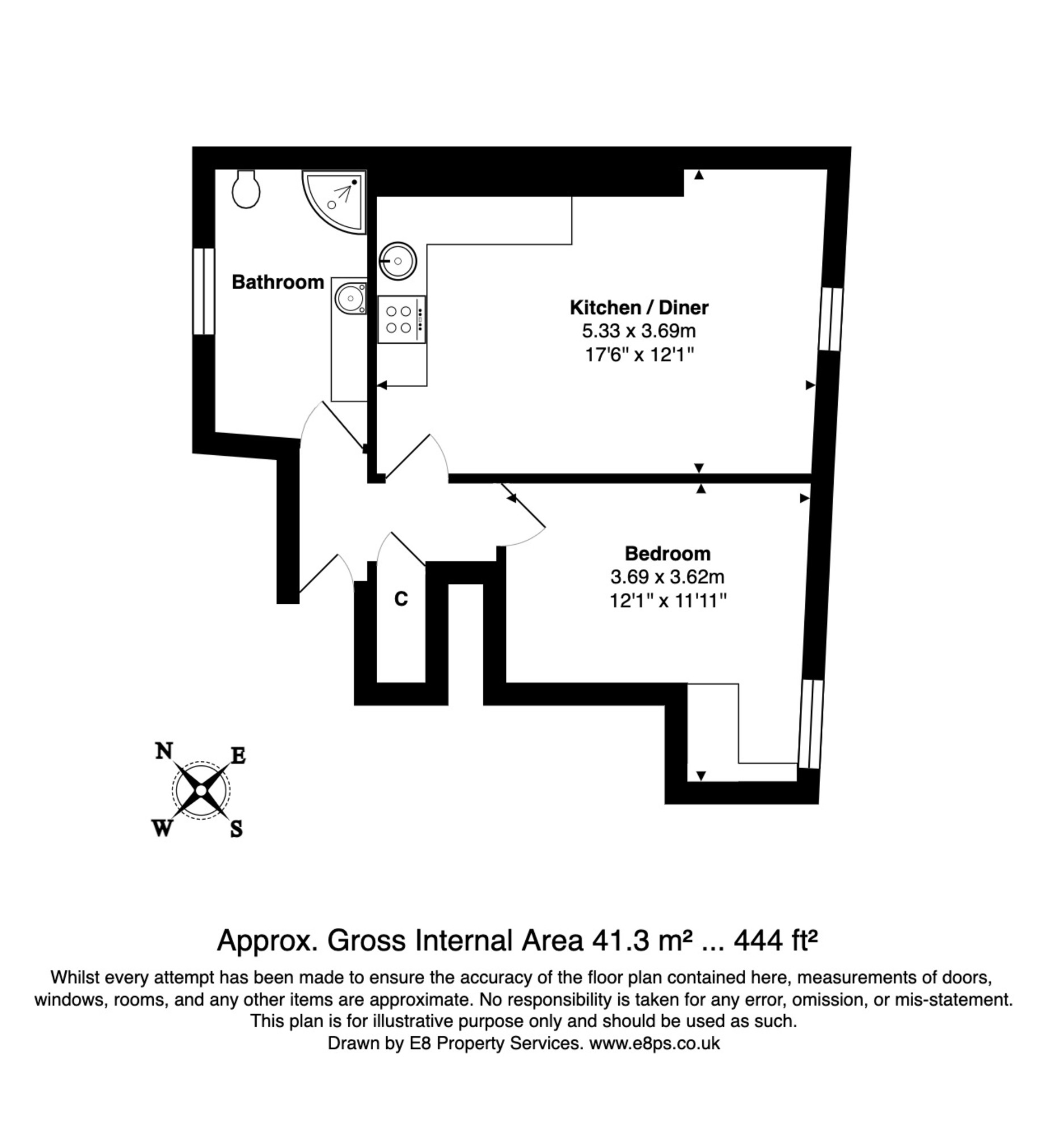 24a, Market Square, Bicester floorplan
