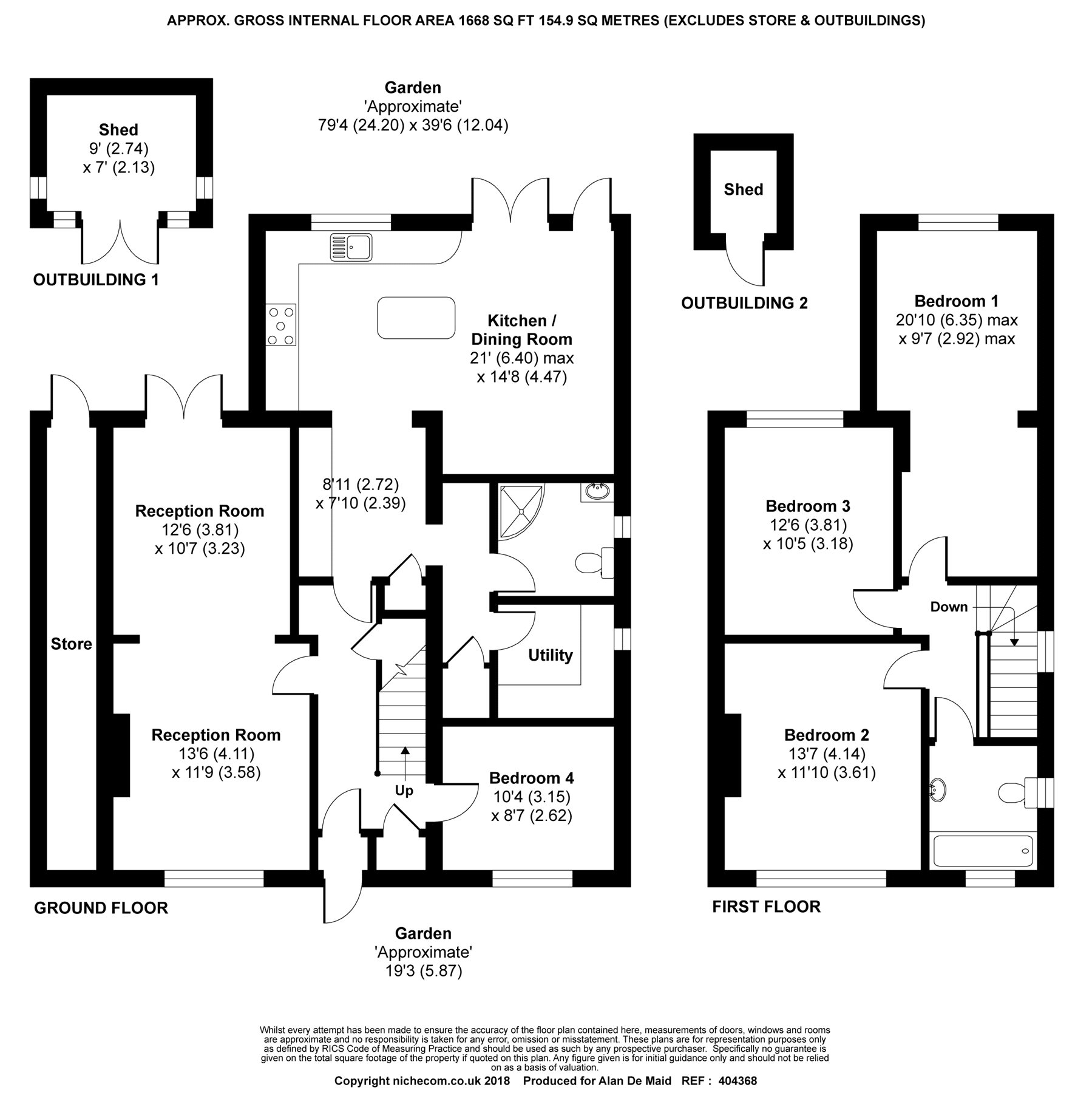 4 Bedrooms Detached house for sale in Heath Rise, Bromley BR2